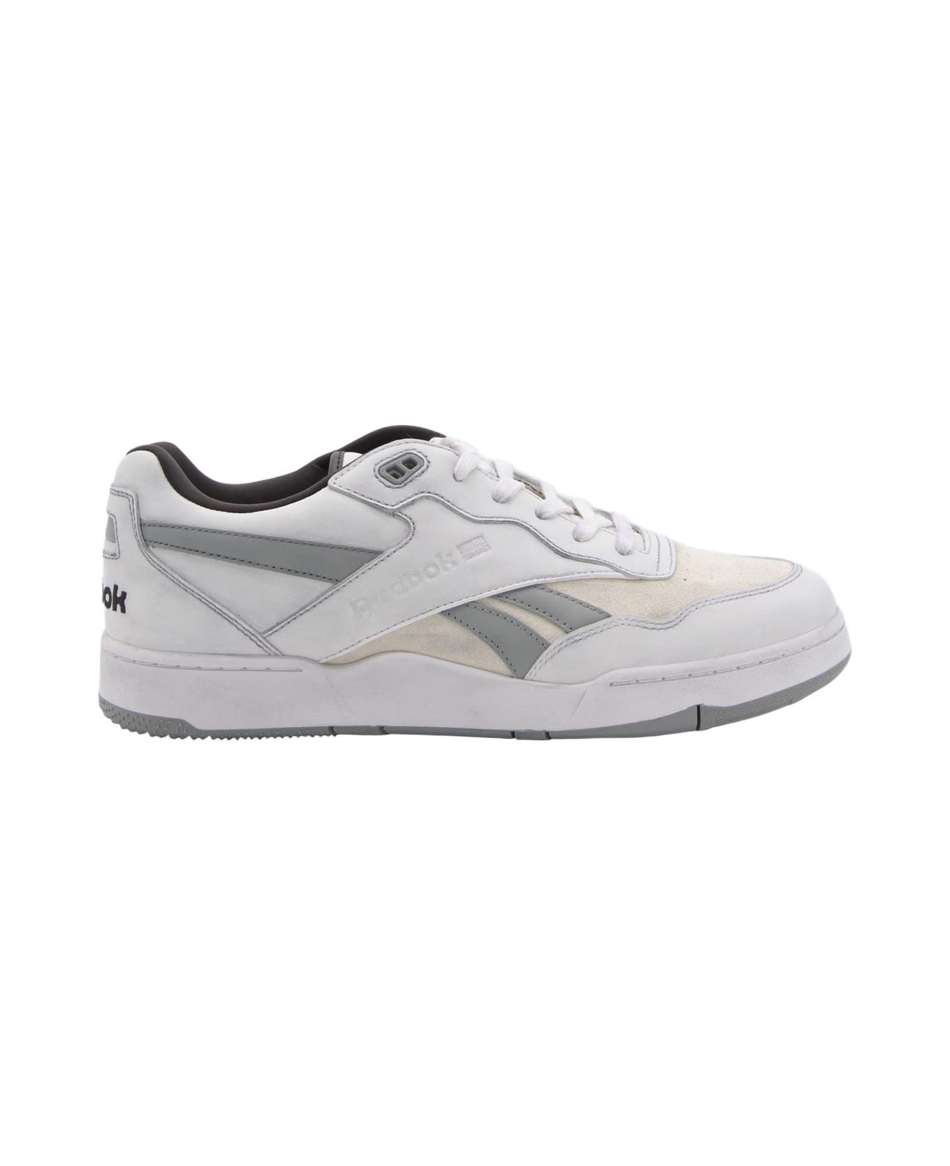 Reebok White Leather Sneakers - White