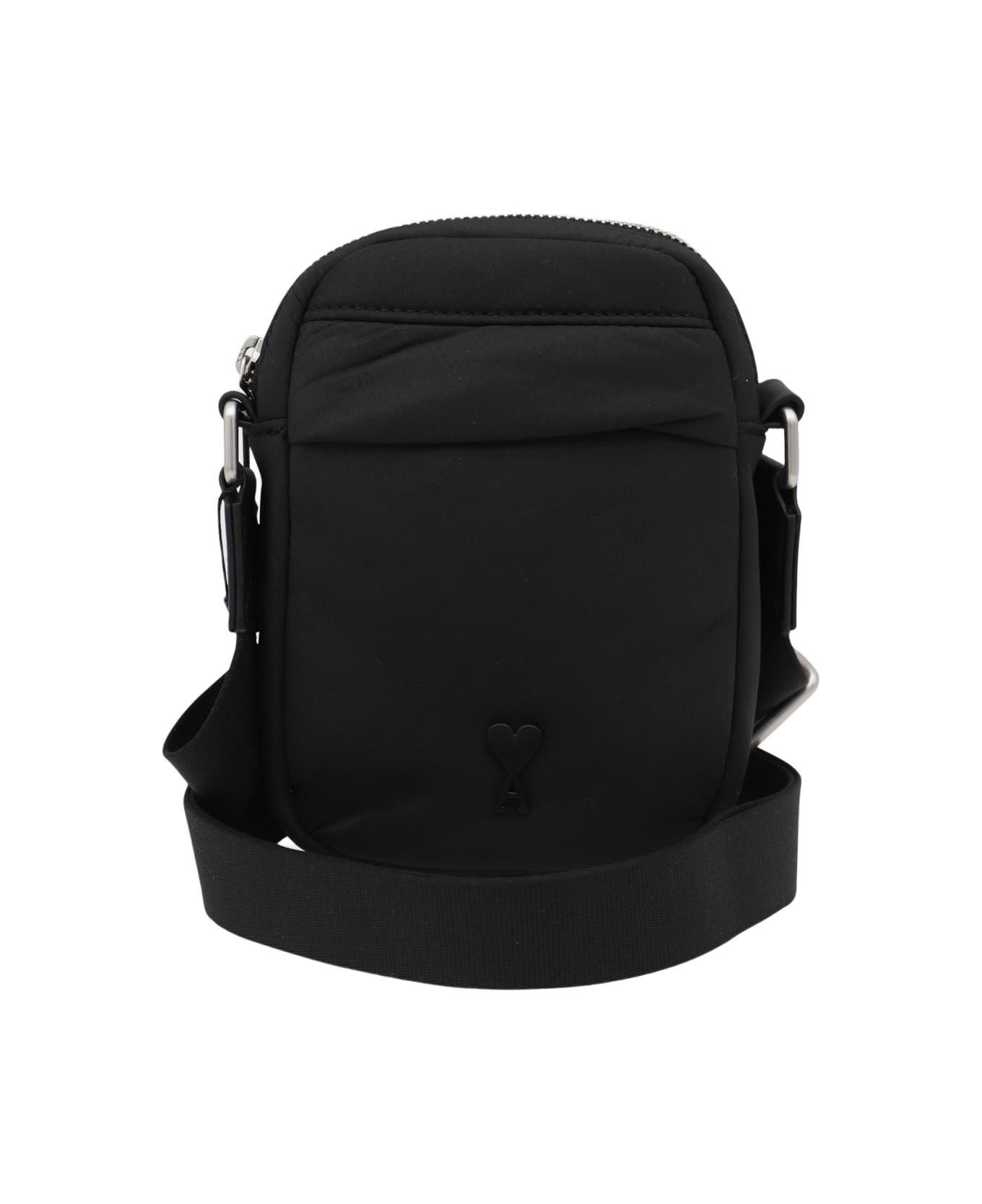 Ami Alexandre Mattiussi Black Crossbody Bag - BLACK
