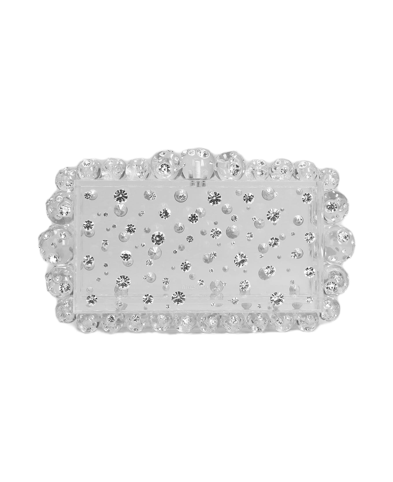 Cult Gaia Eos Clutch In Transparent Acrylic - transparent