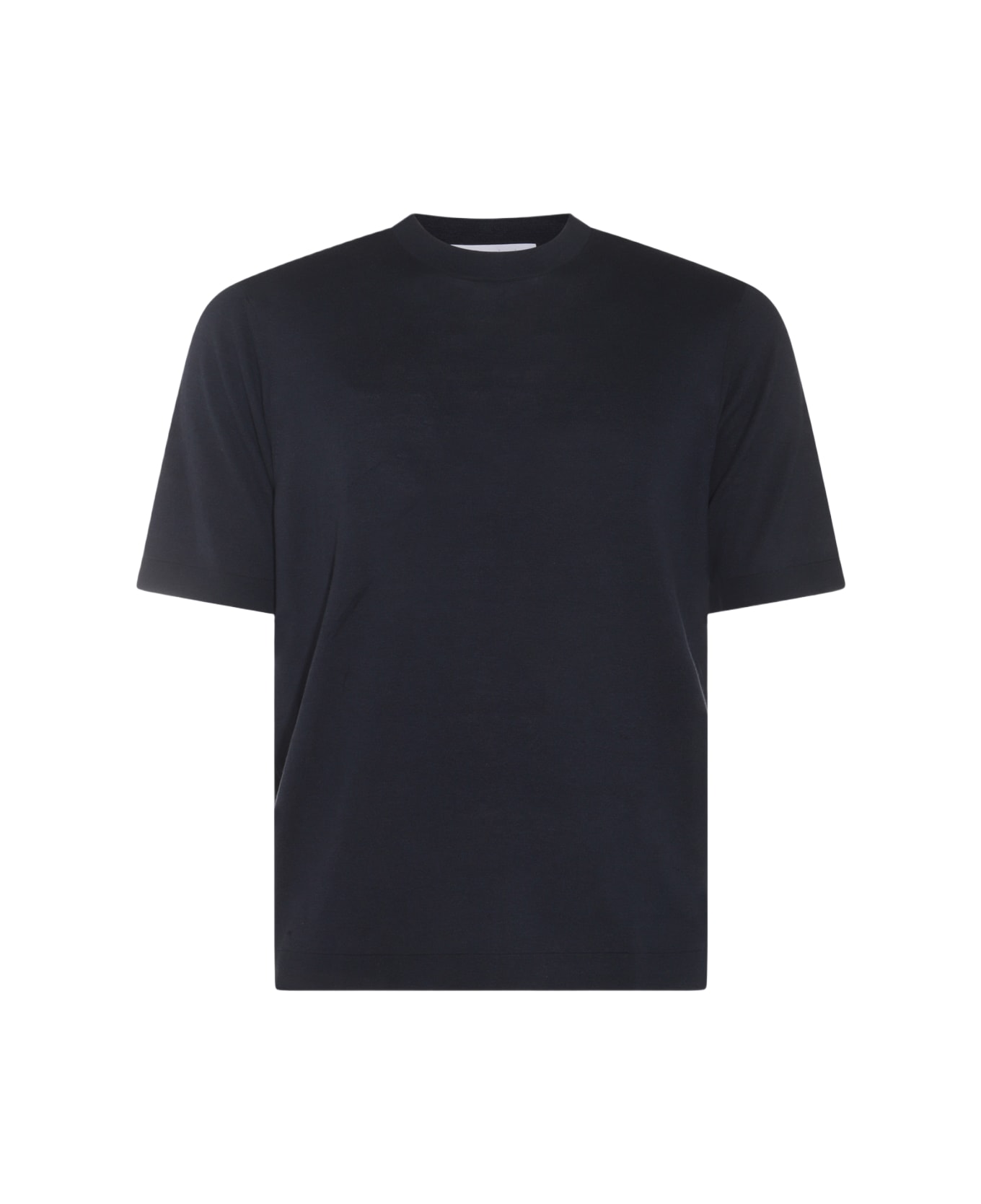Cruciani Blue Cotton T-shirt - Blue シャツ