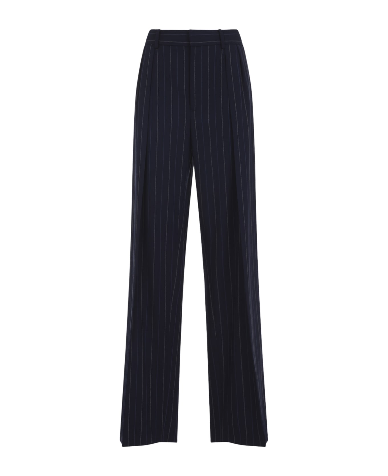 Ralph Lauren Jody Pleated Pants - Icon Navy