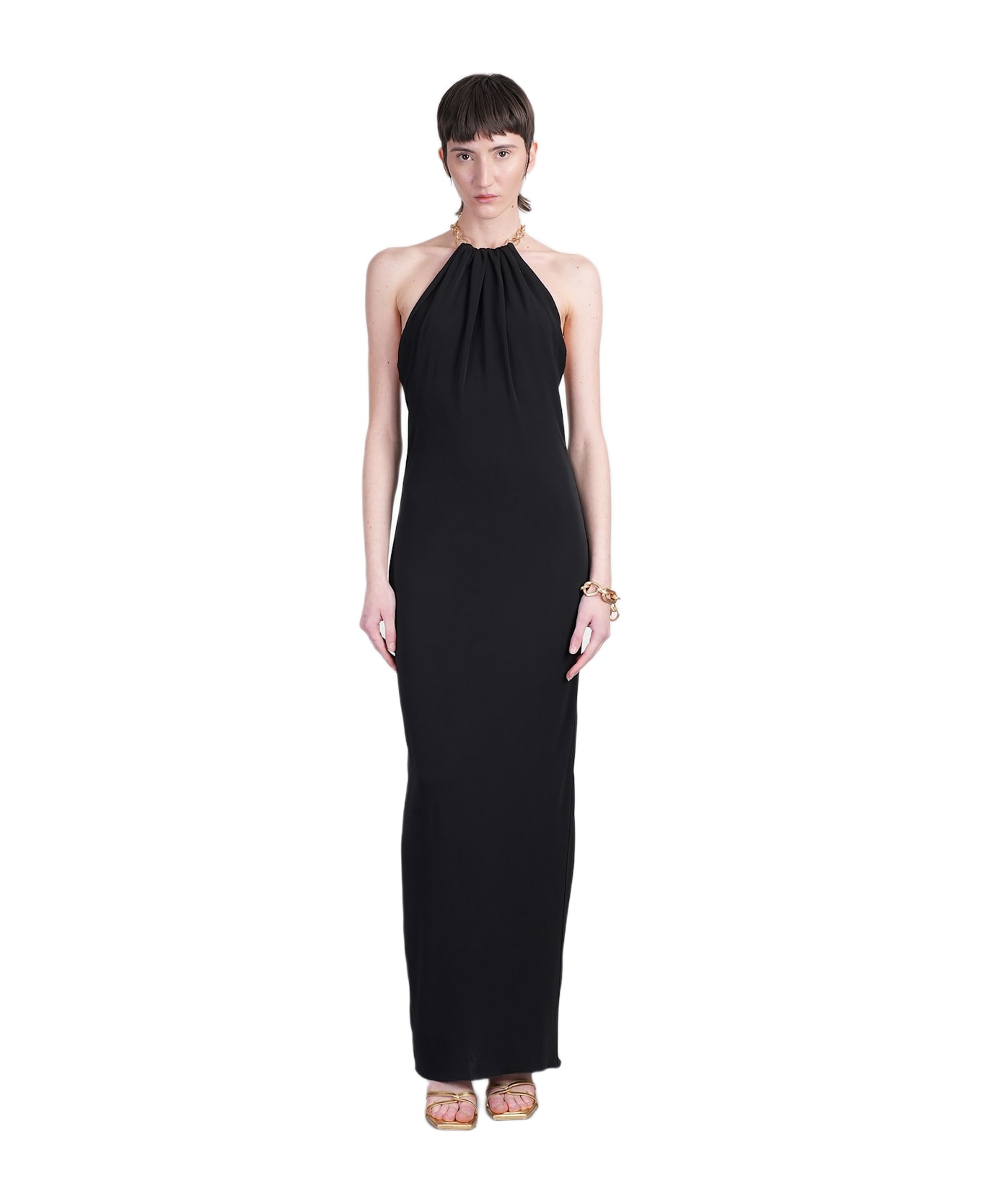 Cult Gaia Soren In Black Viscose - black