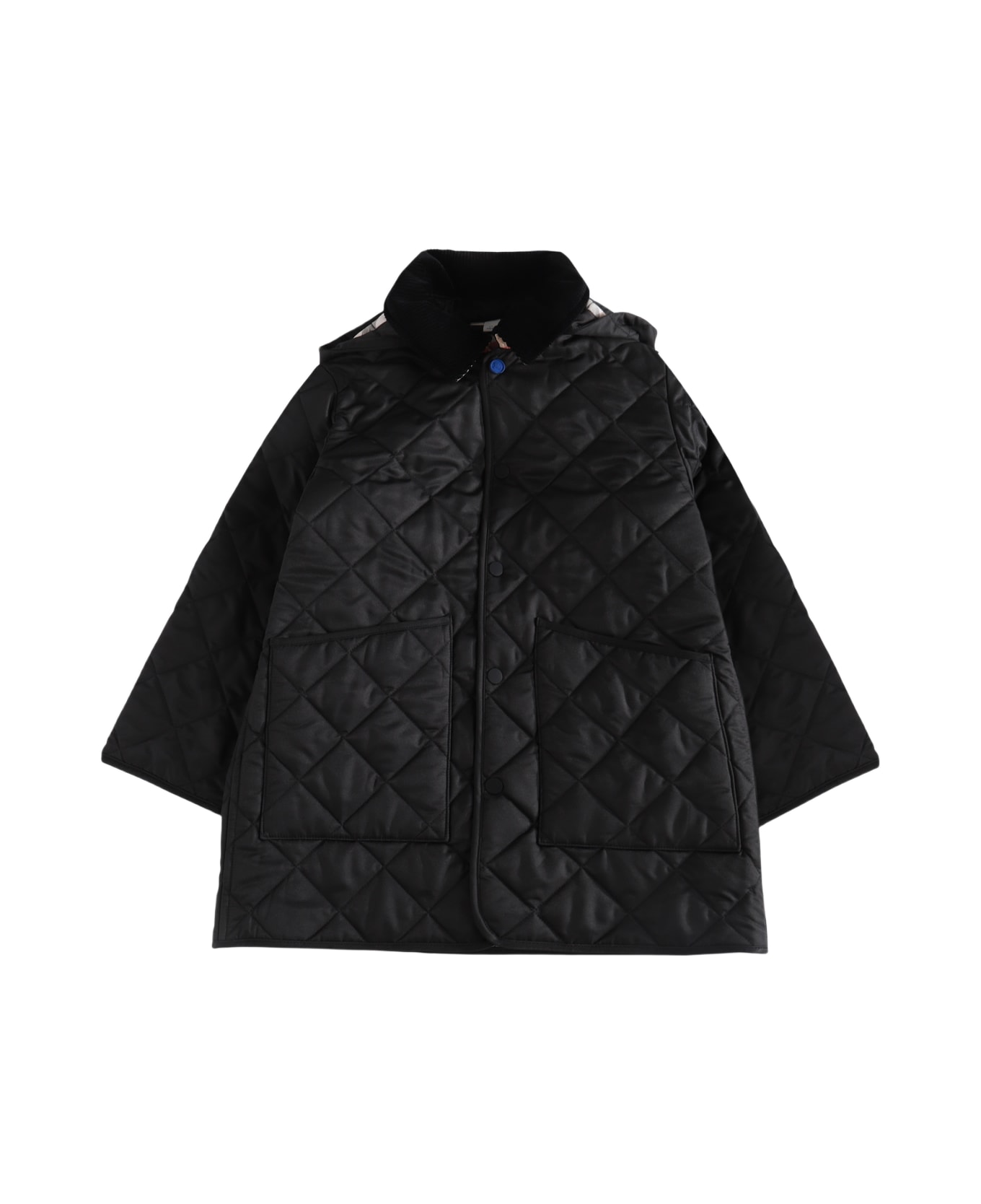 Burberry Black Down Jacket - Black