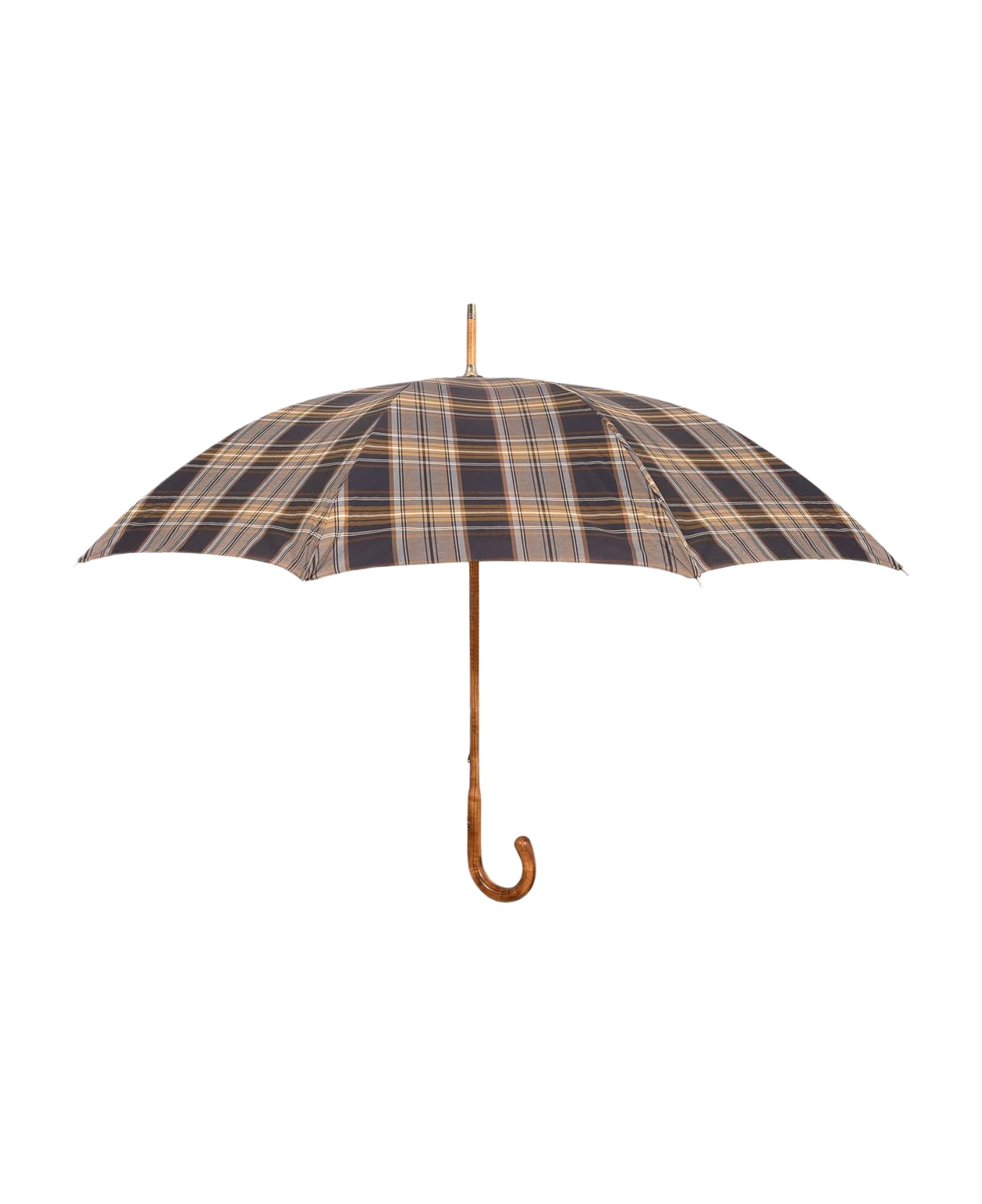 Larusmiani Umbrella 'tartan' Umbrella - Brown