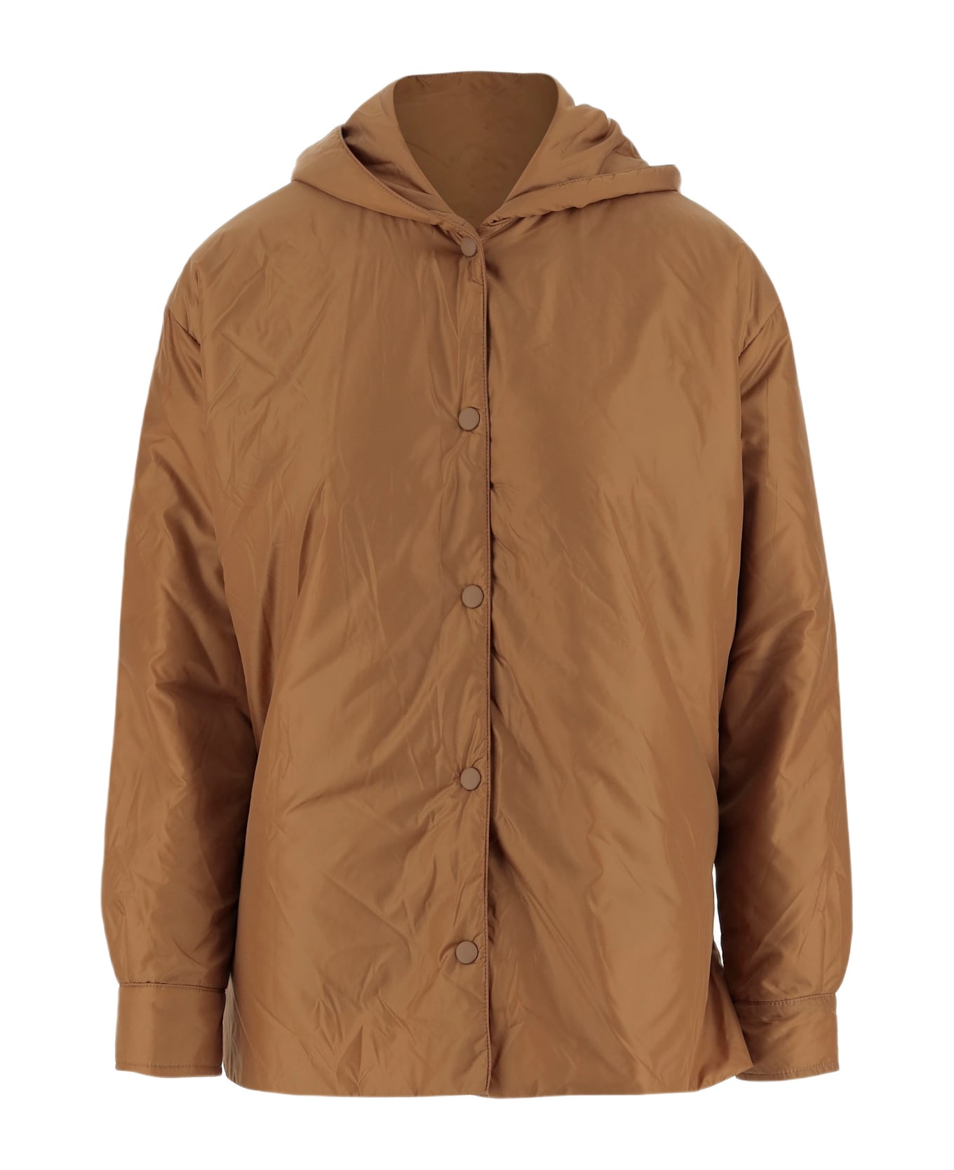 Aspesi Beth Nylon Jacket - Brown