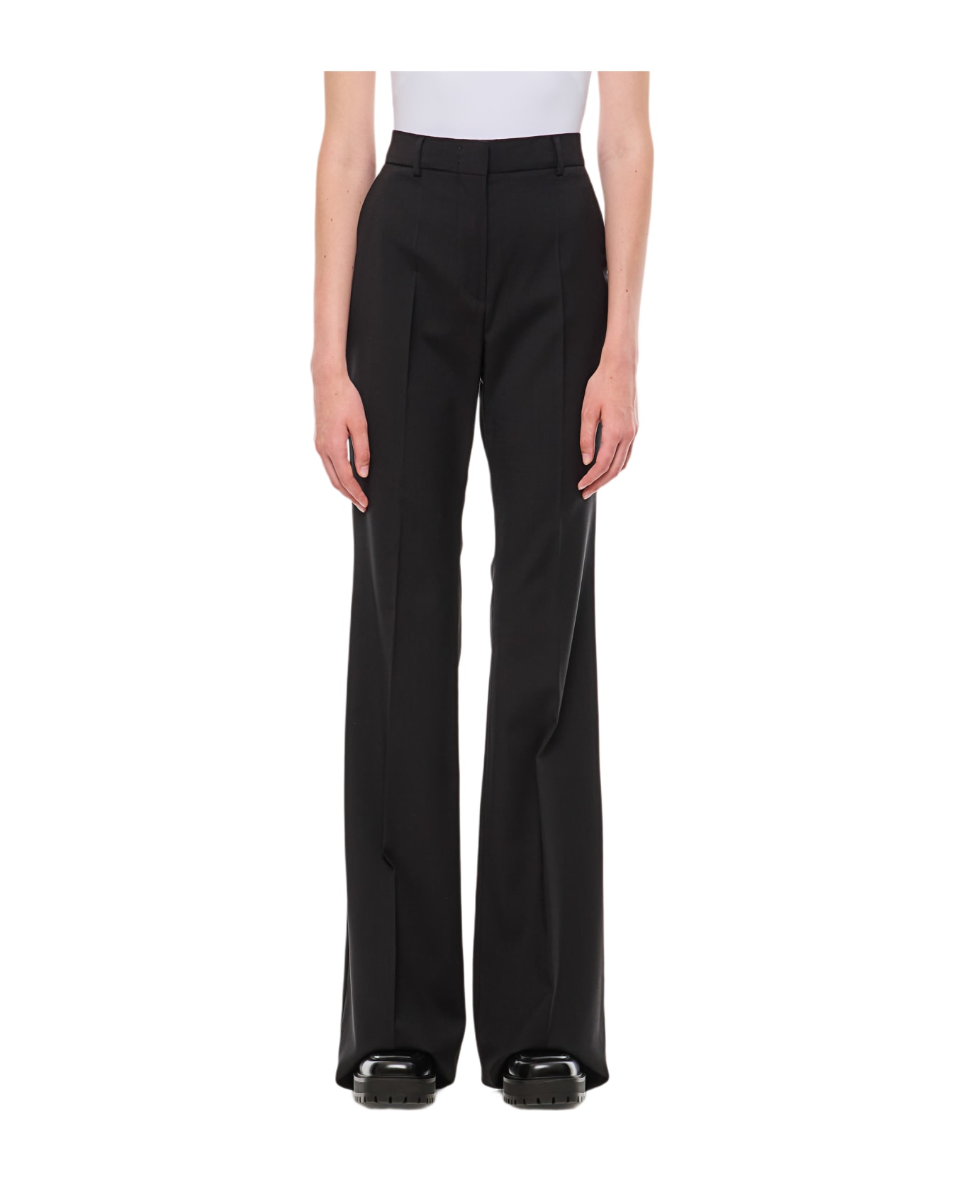 SportMax Hangar Regular Pants - Nero