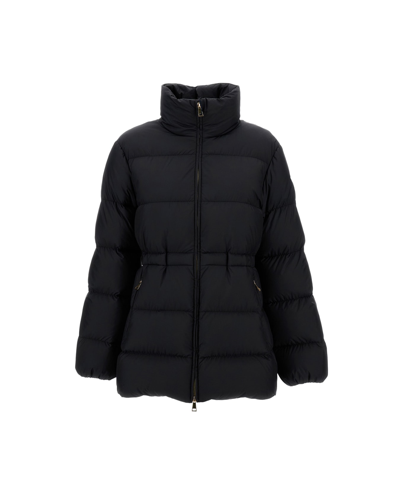 Moncler Short Puffer Jacket - Black