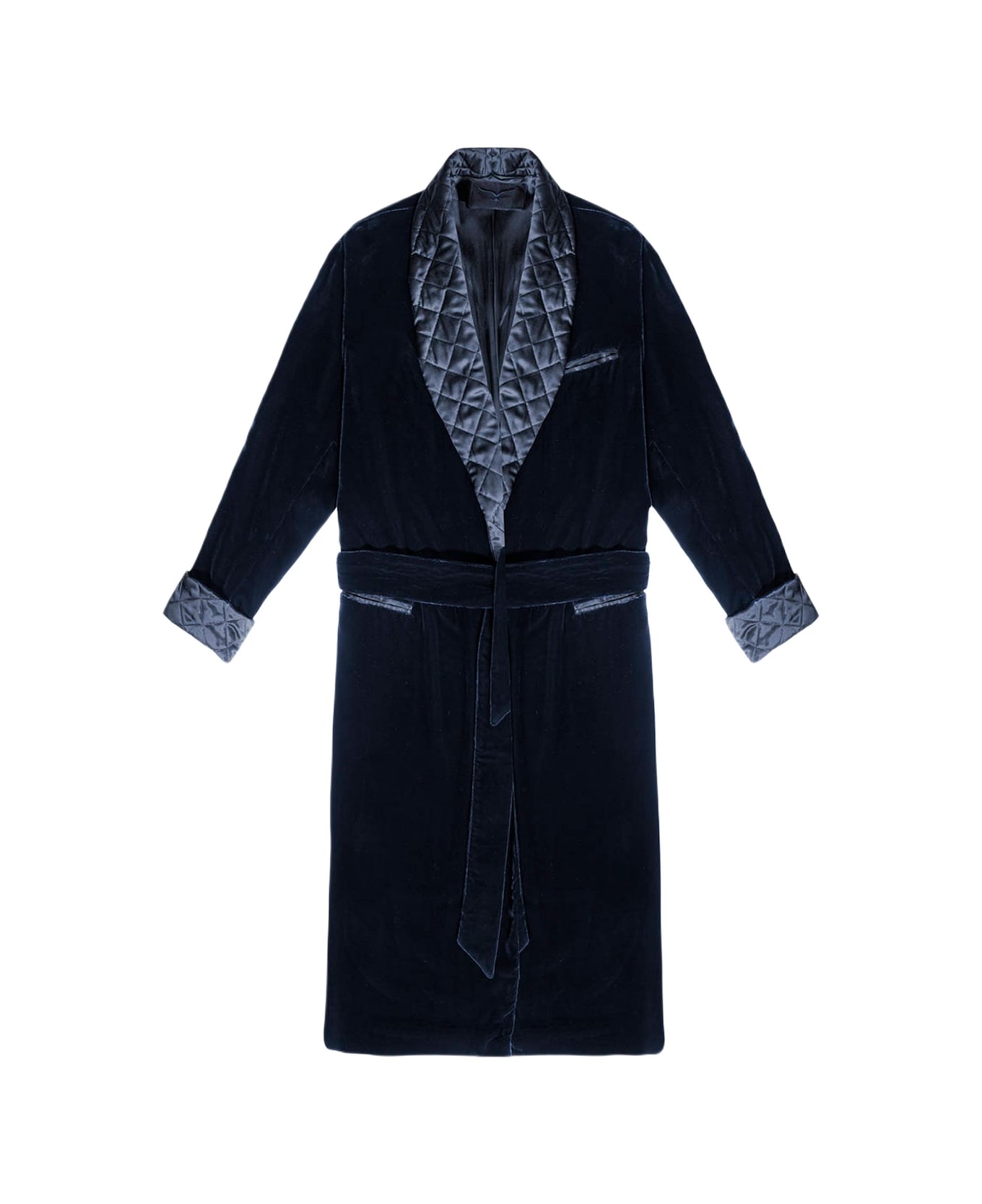 Larusmiani Robe 'clark Gable' Robe - Black