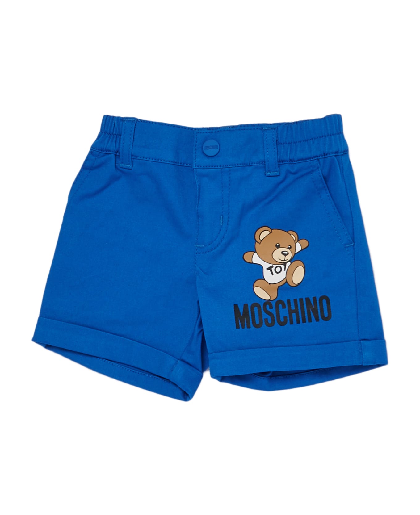 Moschino Shorts Shorts - AZZURRO ボトムス