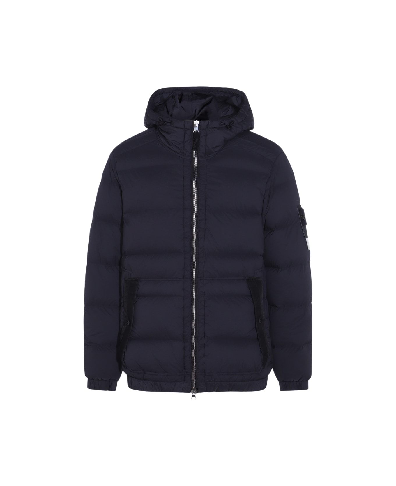 Stone Island Black Down Jacket - Black