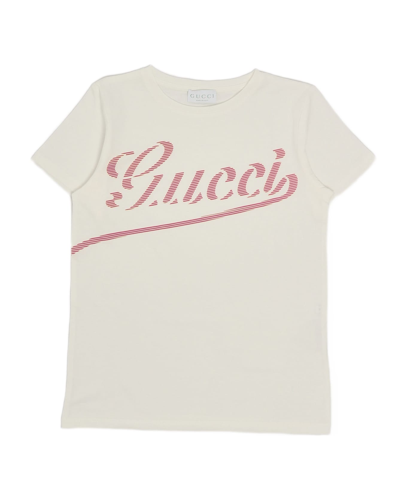 Gucci T-shirt T-shirt - BIANCO-FUXIA