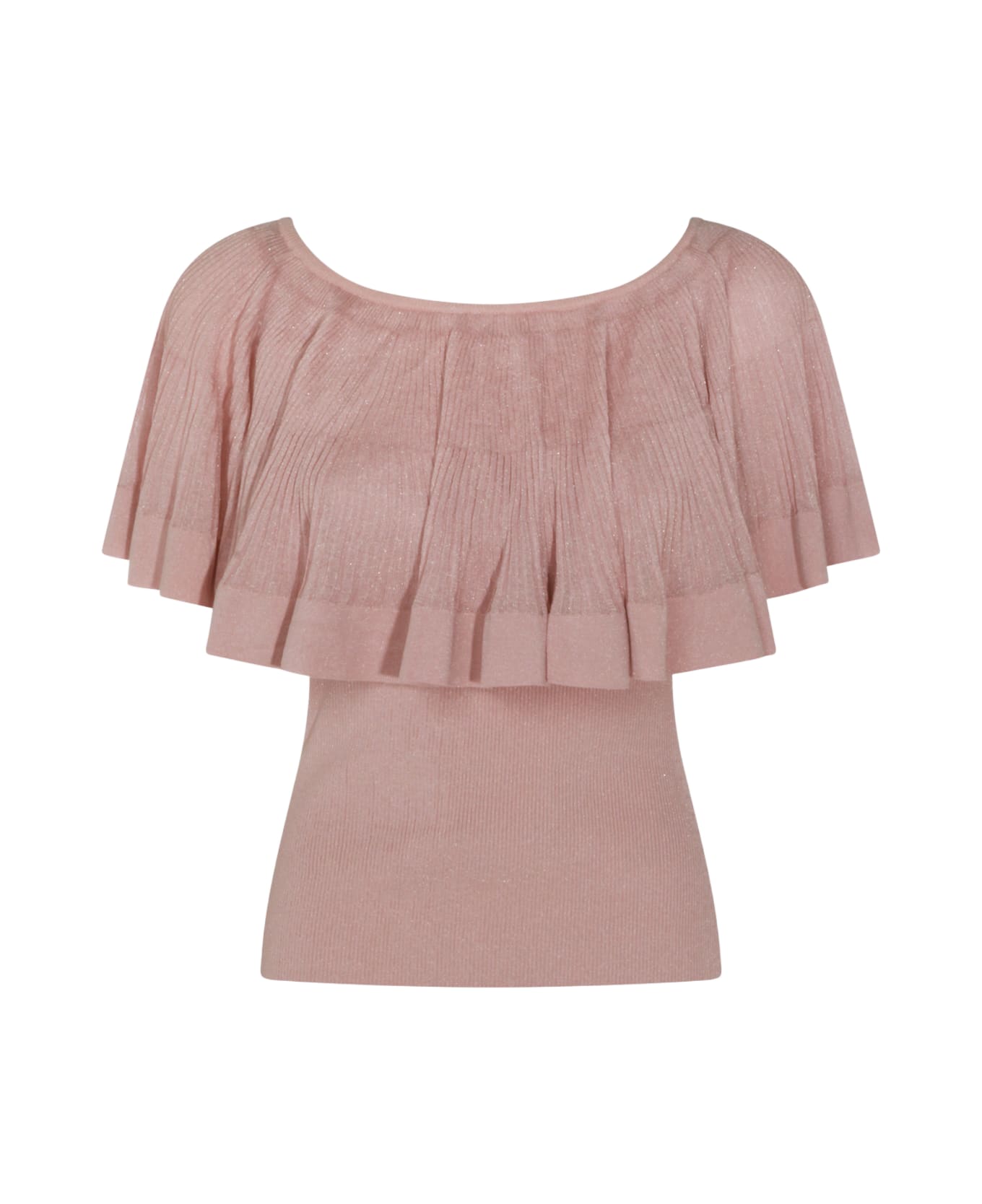 Zimmermann Pink Viscose Top - DUSTY PINK