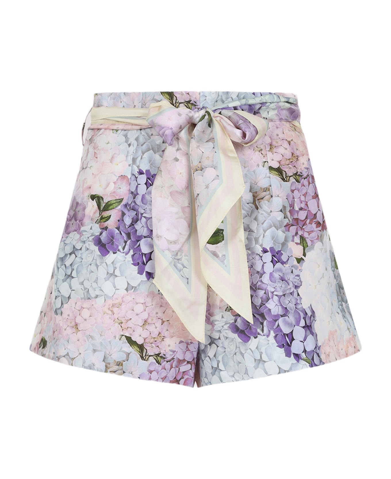 Zimmermann Dawning Flat Front Short - Mlthyd Multi Hydrangea