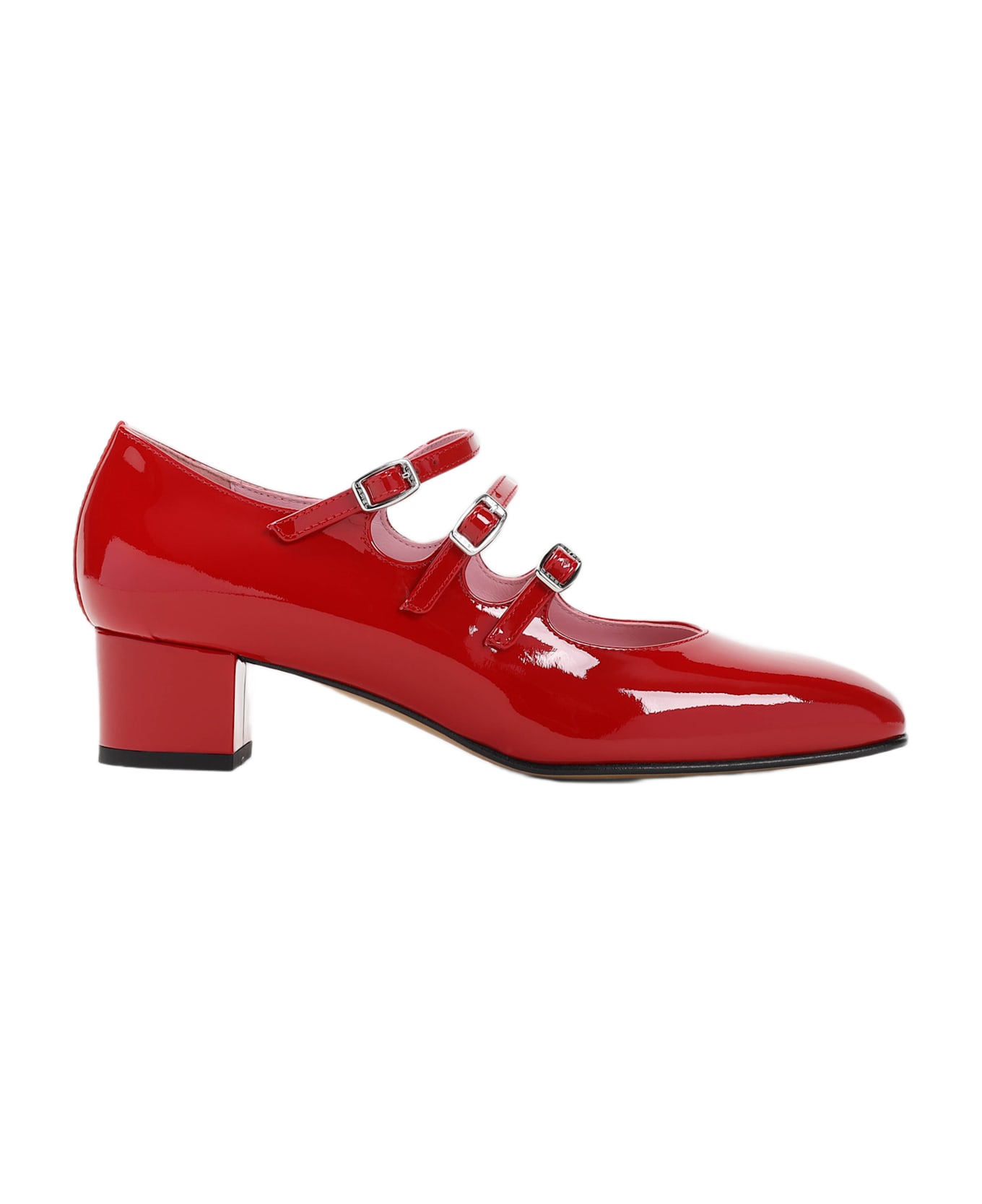 Carel Kina Mary Jane Pumps - Red