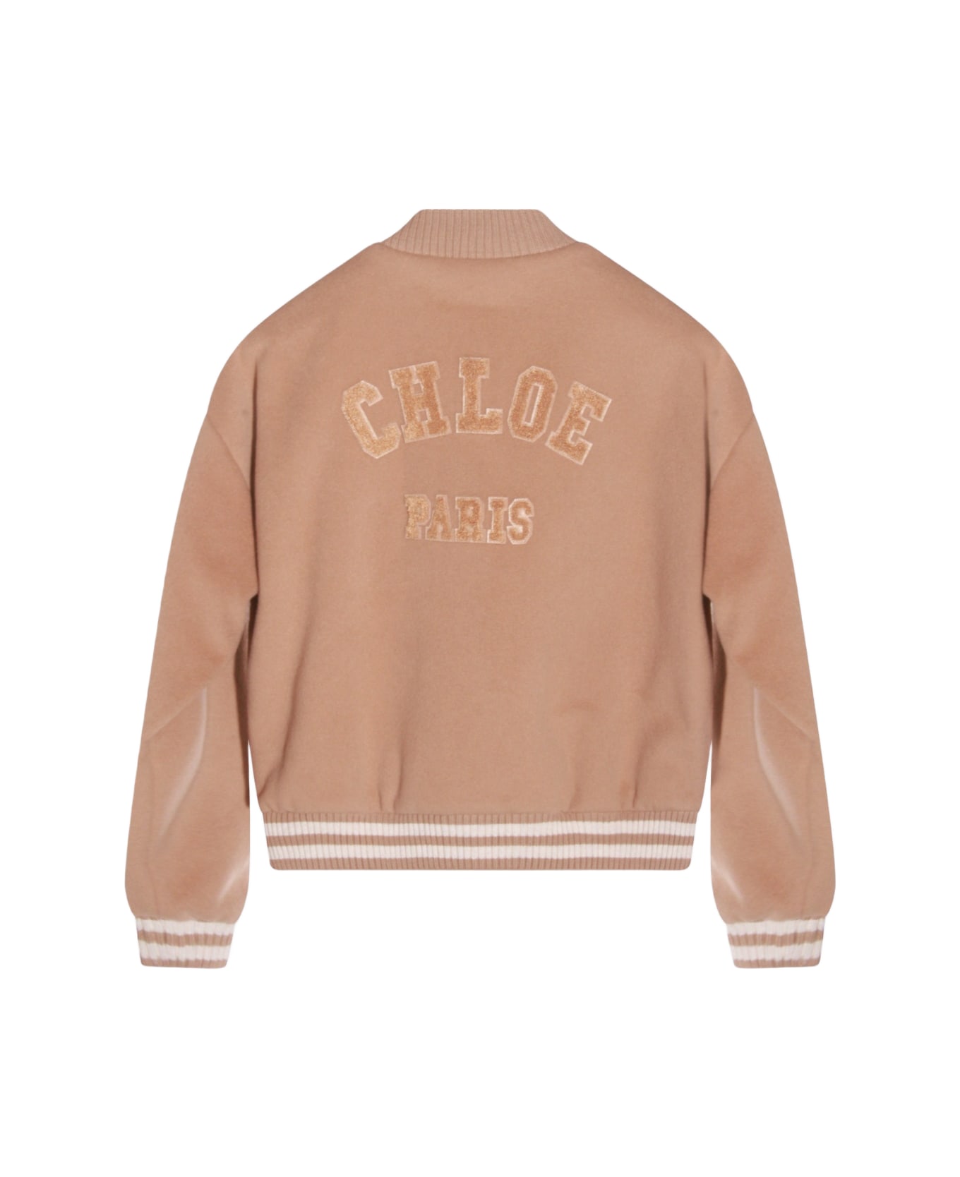 Chloé Beige Casual Jacket - PICCOLO BURRO