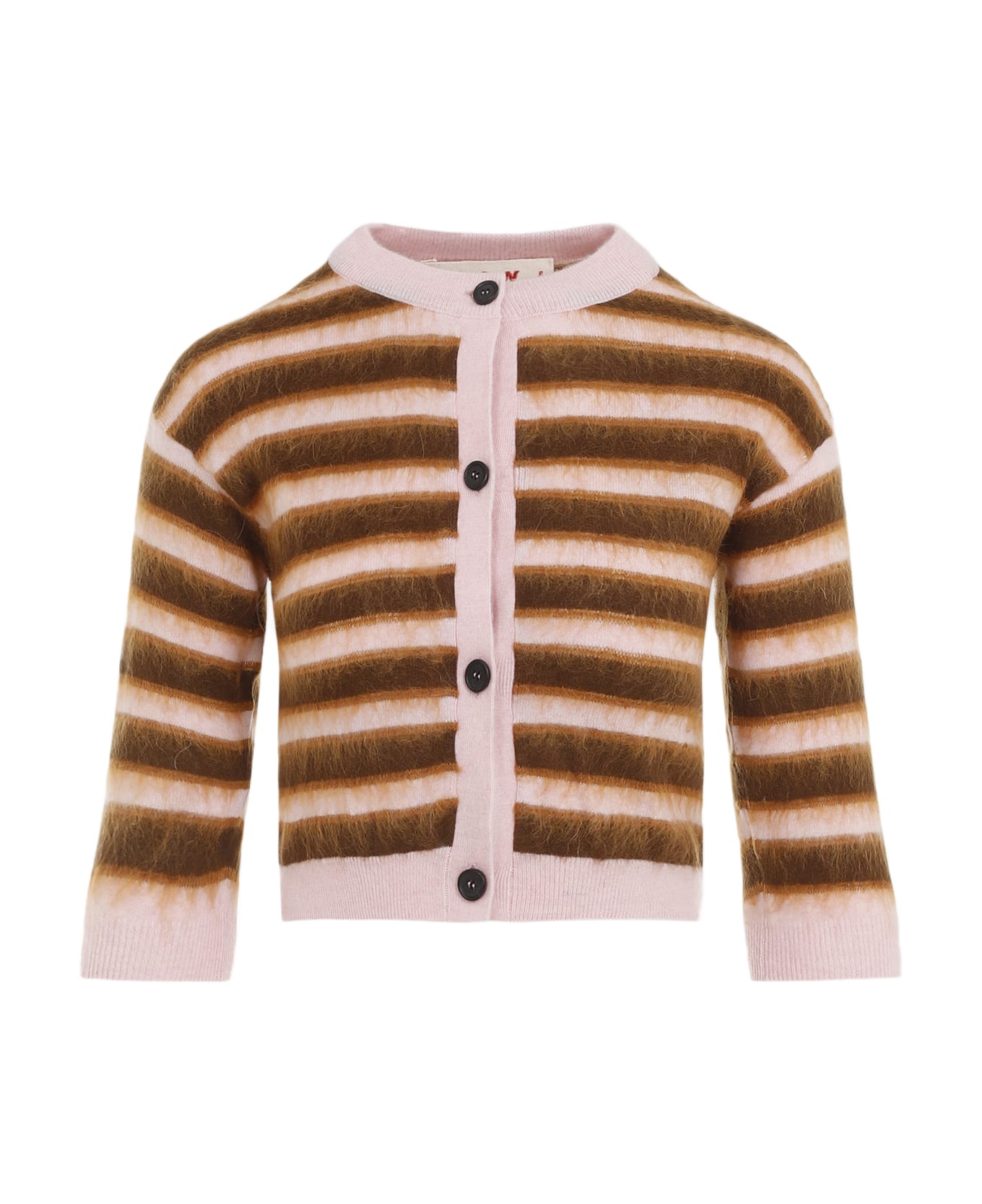 Marni Virgin Wool Cardigan - Pink Gummy