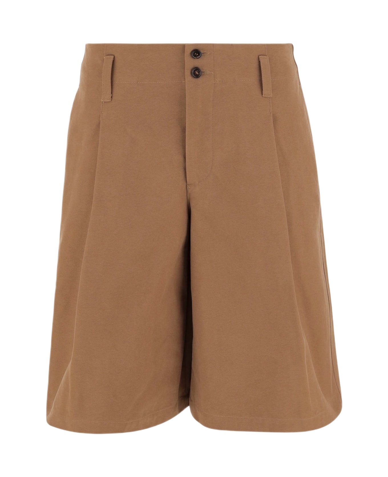 Chloé Cotton Short Pants - Brown
