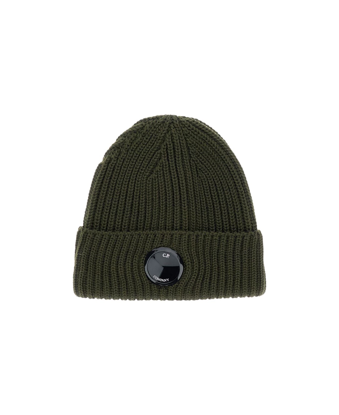 C.P. Company Wool Cap - Green