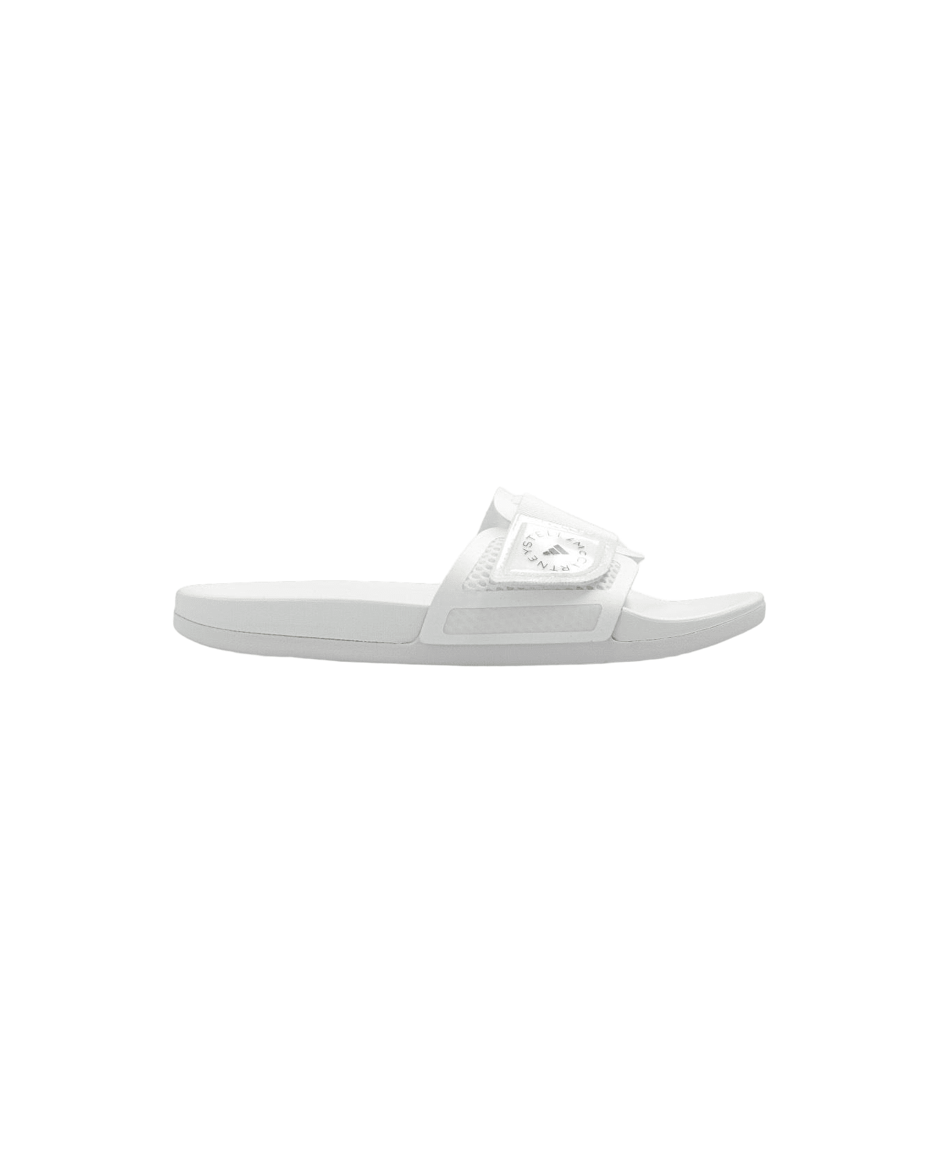 Adidas by Stella McCartney Slides With Logo - Bianco