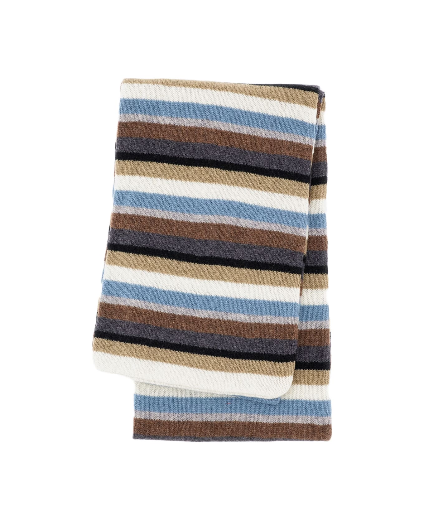 Paul Smith Striped Khalo Scarf - MultiColour