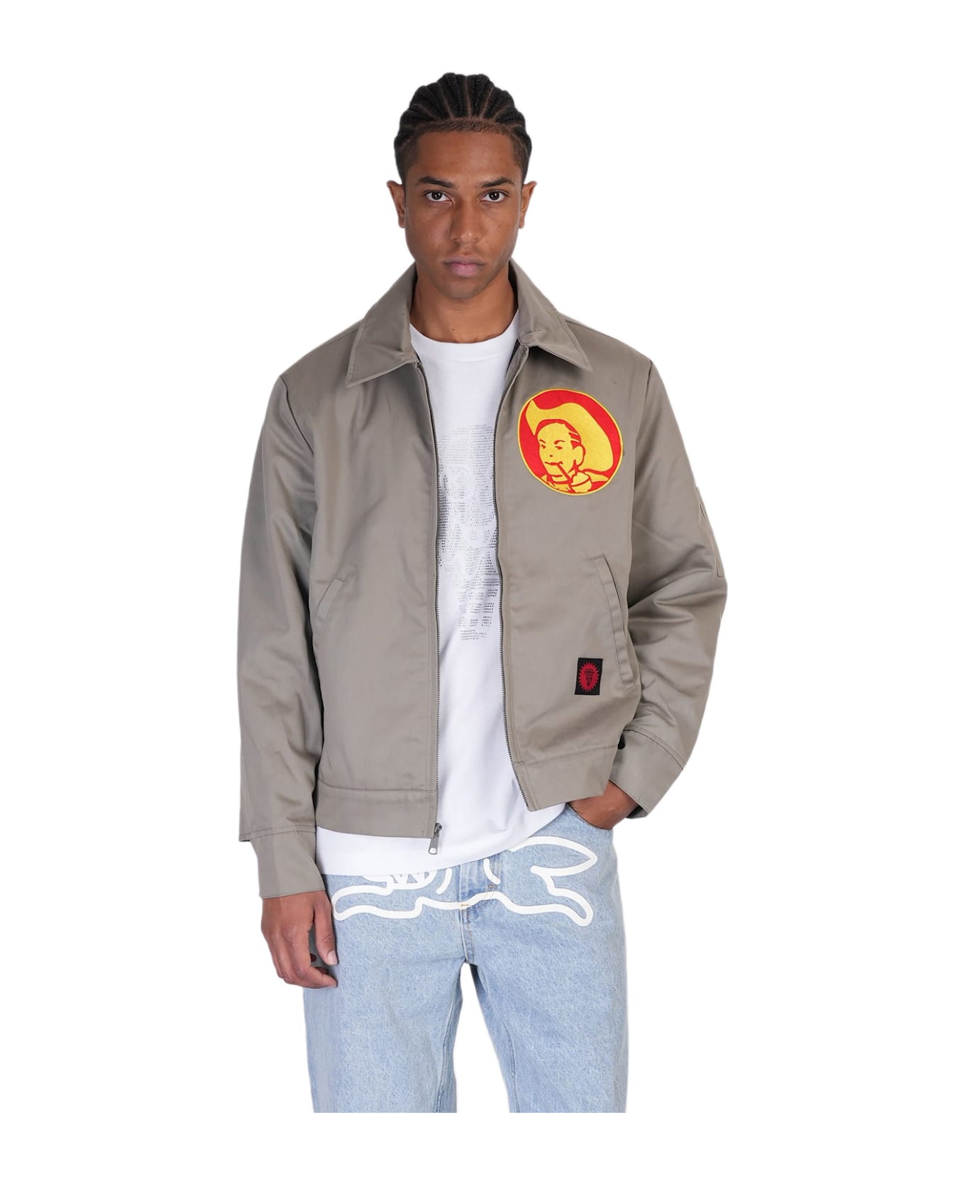Icecream Casual Jacket In Green Polyester - green