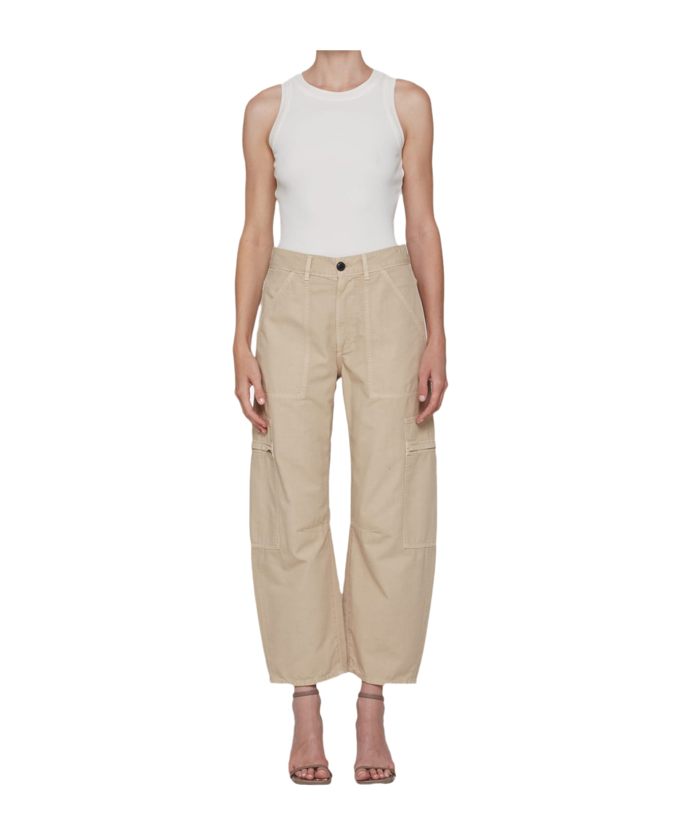 Citizens of Humanity Marcelle Cargo Pants - Beige