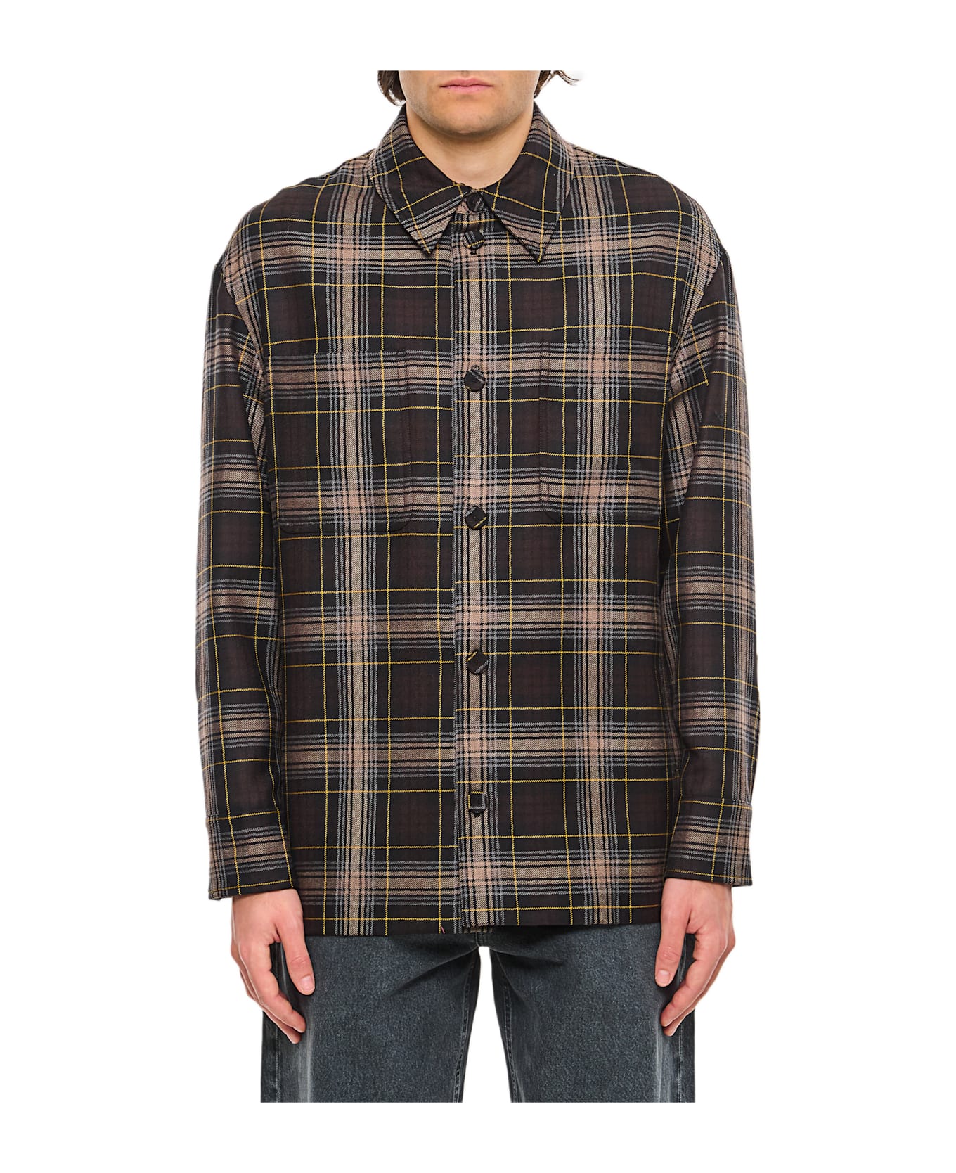 Fendi Go To Jacket Tartan - MultiColour