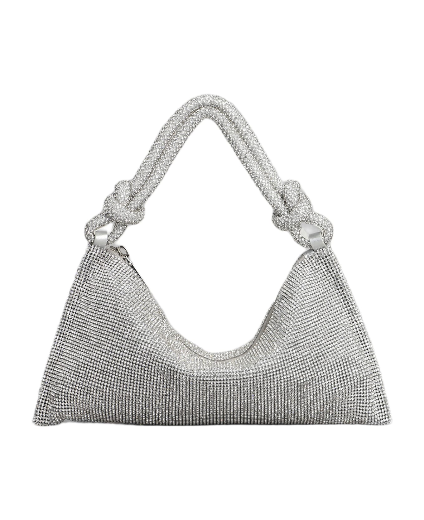 Cult Gaia Hera Nano Hand Bag In Silver Pvc - silver トートバッグ