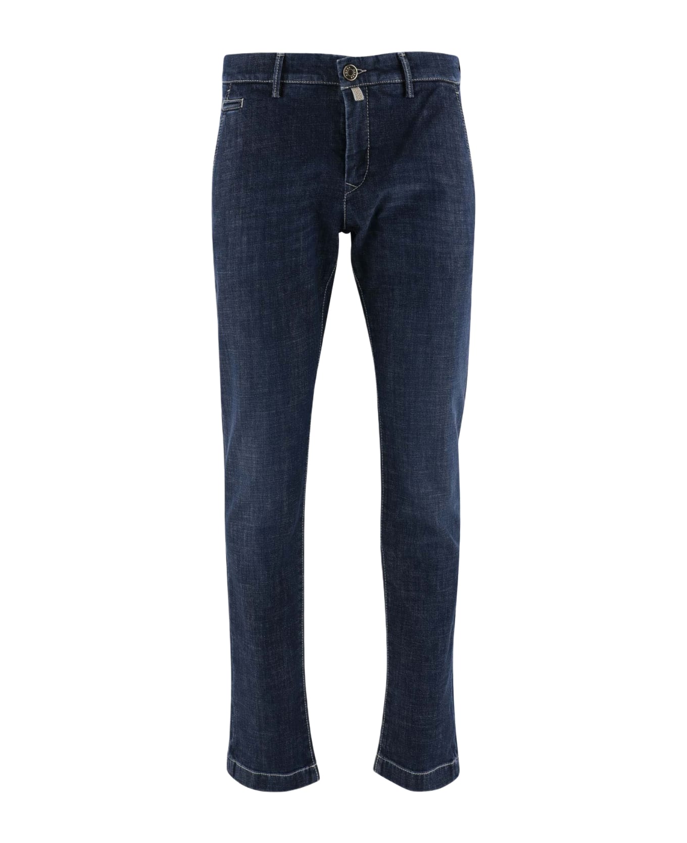 Jacob Cohen Stretch Cotton Denim Jeans - Blu