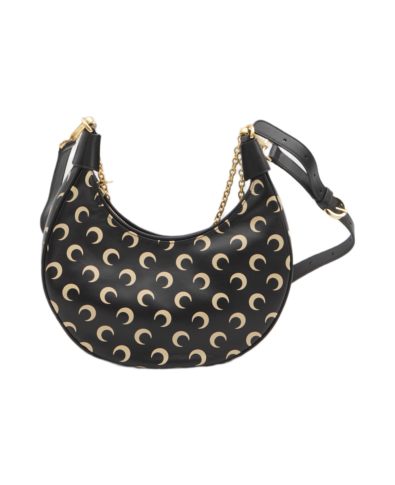 Marine Serre Moon Screenprint Bag - PINK