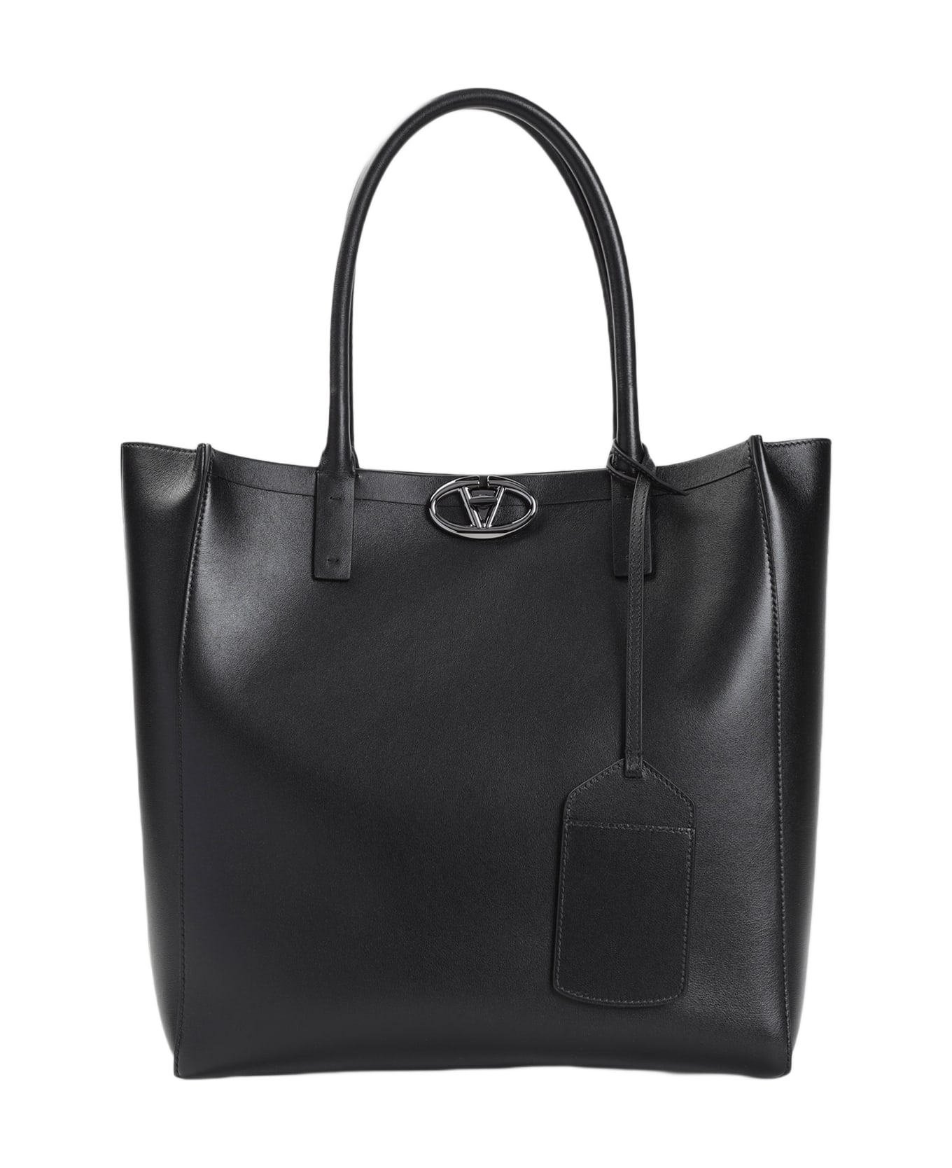 Valentino Garavani V-logo Tote Bag - NERO