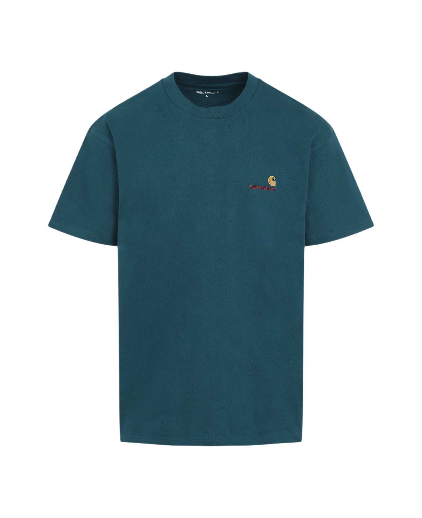 Carhartt Short Sleeves American Script T-shirt - Malachite