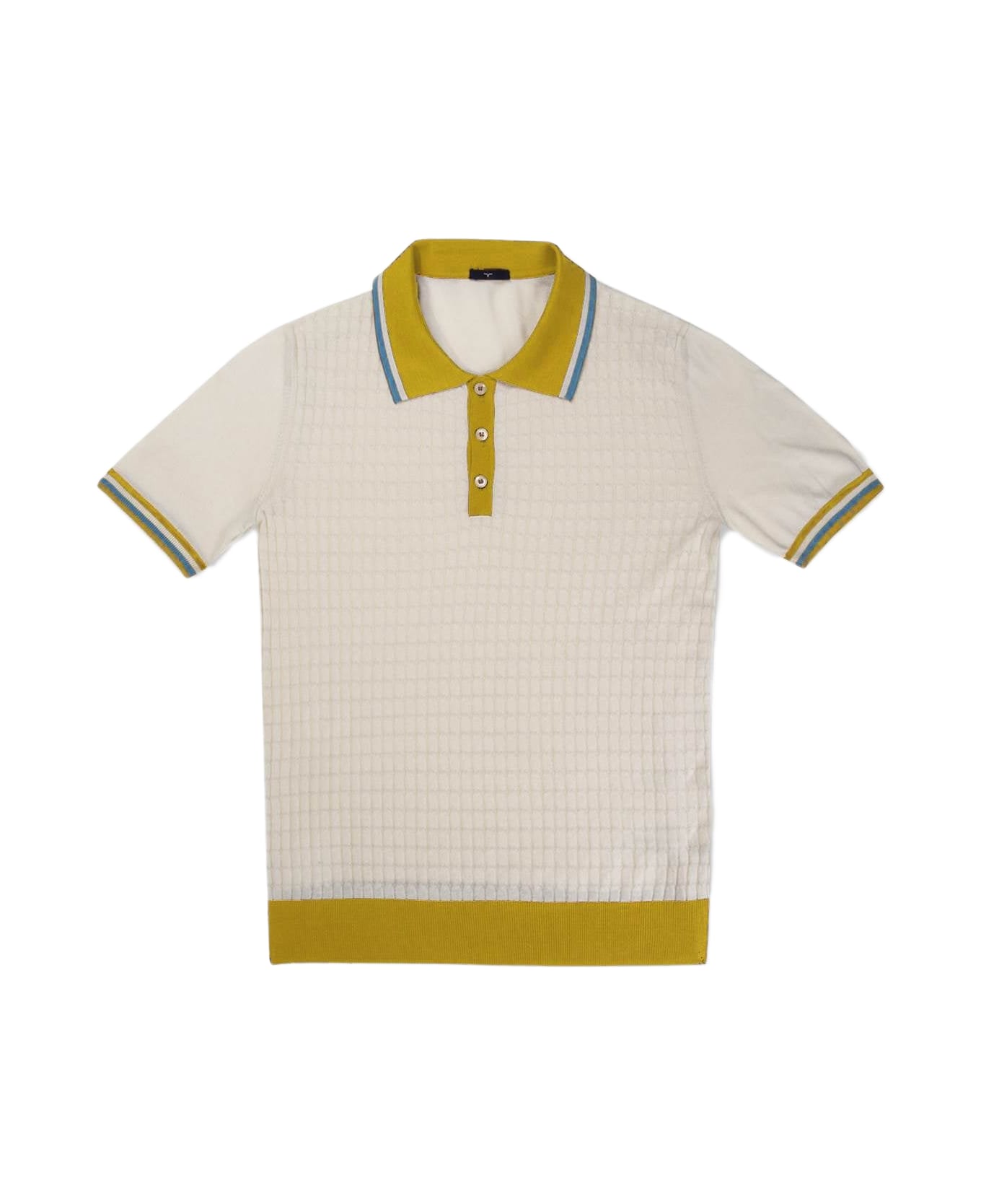 Larusmiani 'pierrot' Polo Polo Shirt - Yellow