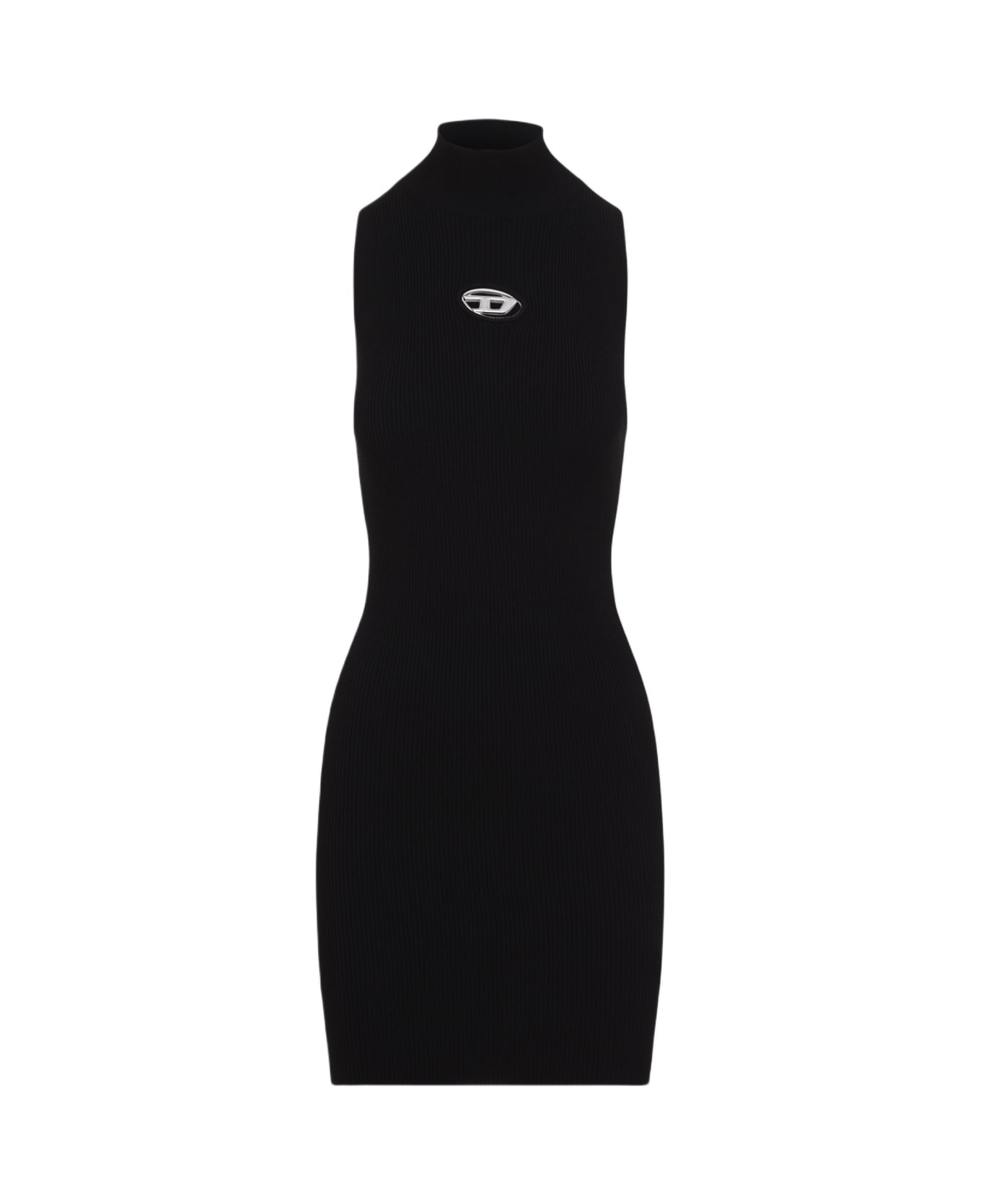Diesel M-onervax Mini Dress - Xx Black