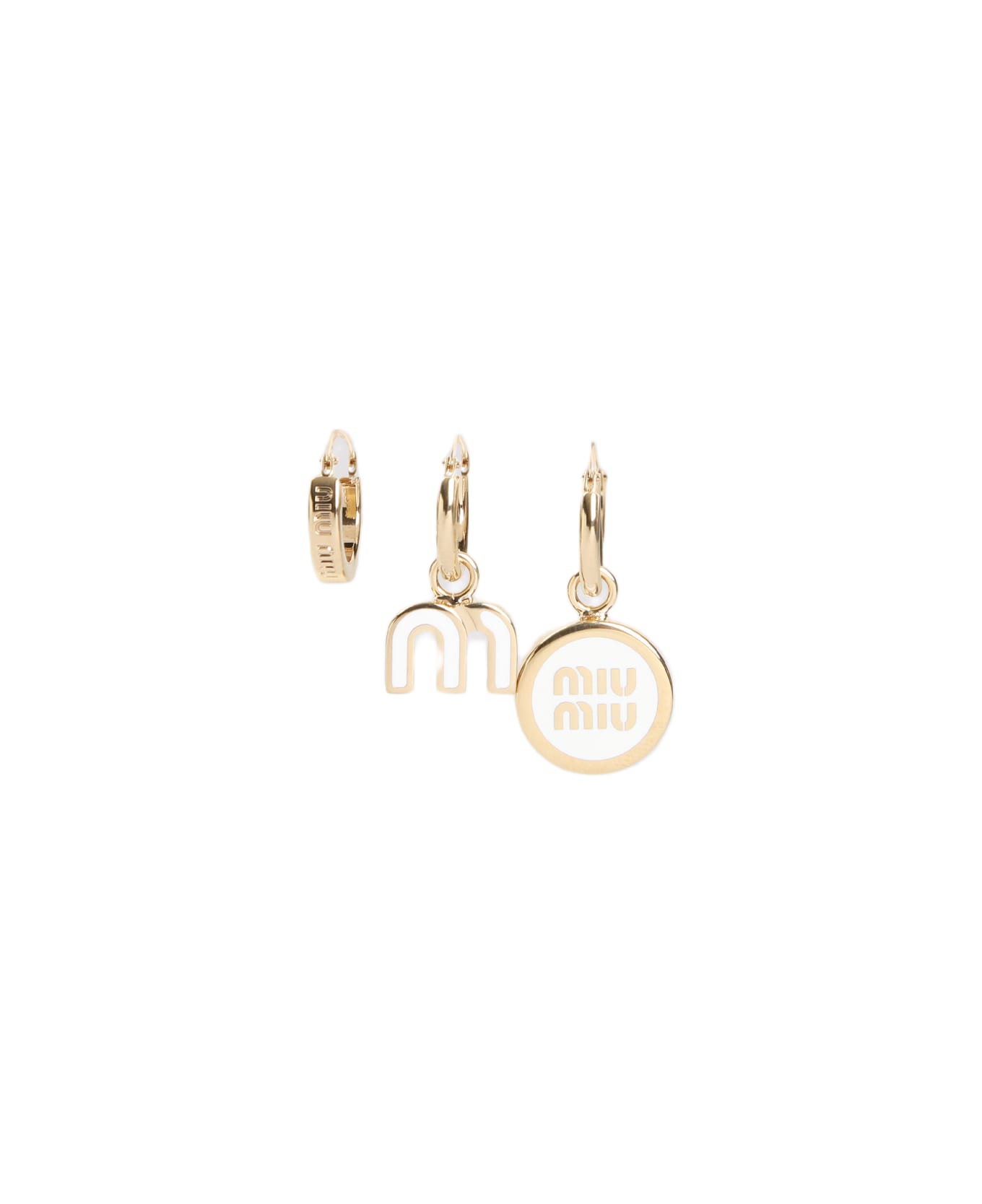 Miu Miu Earrings - Bianco