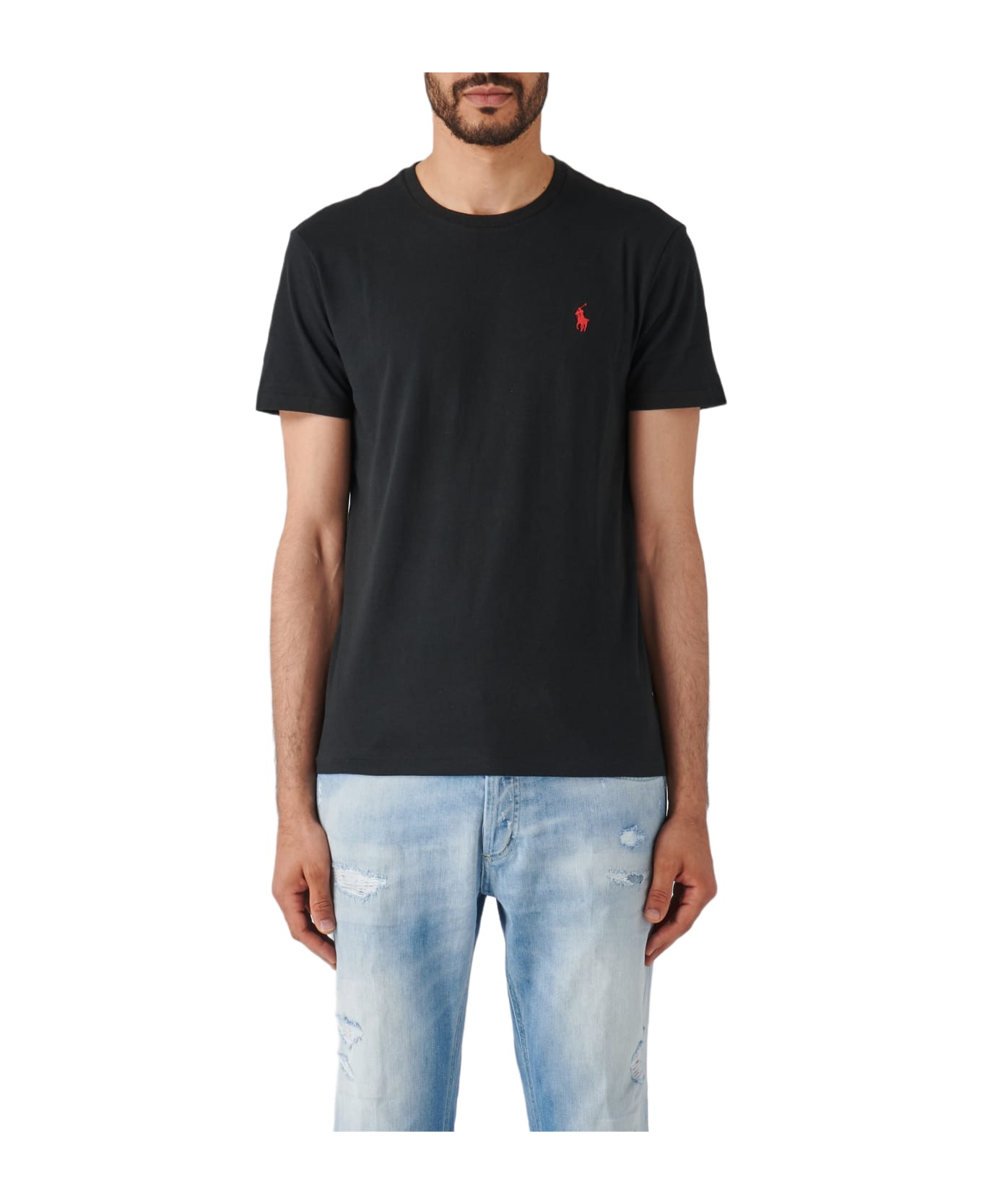 Polo Ralph Lauren Short Sleeve T-shirt T-shirt - NERO