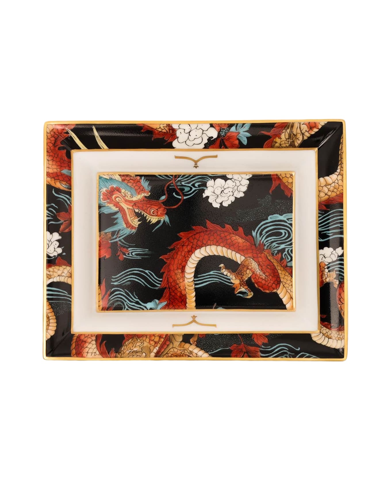 Larusmiani Pocket Emptier Red Dragon - Special Edition  - Black
