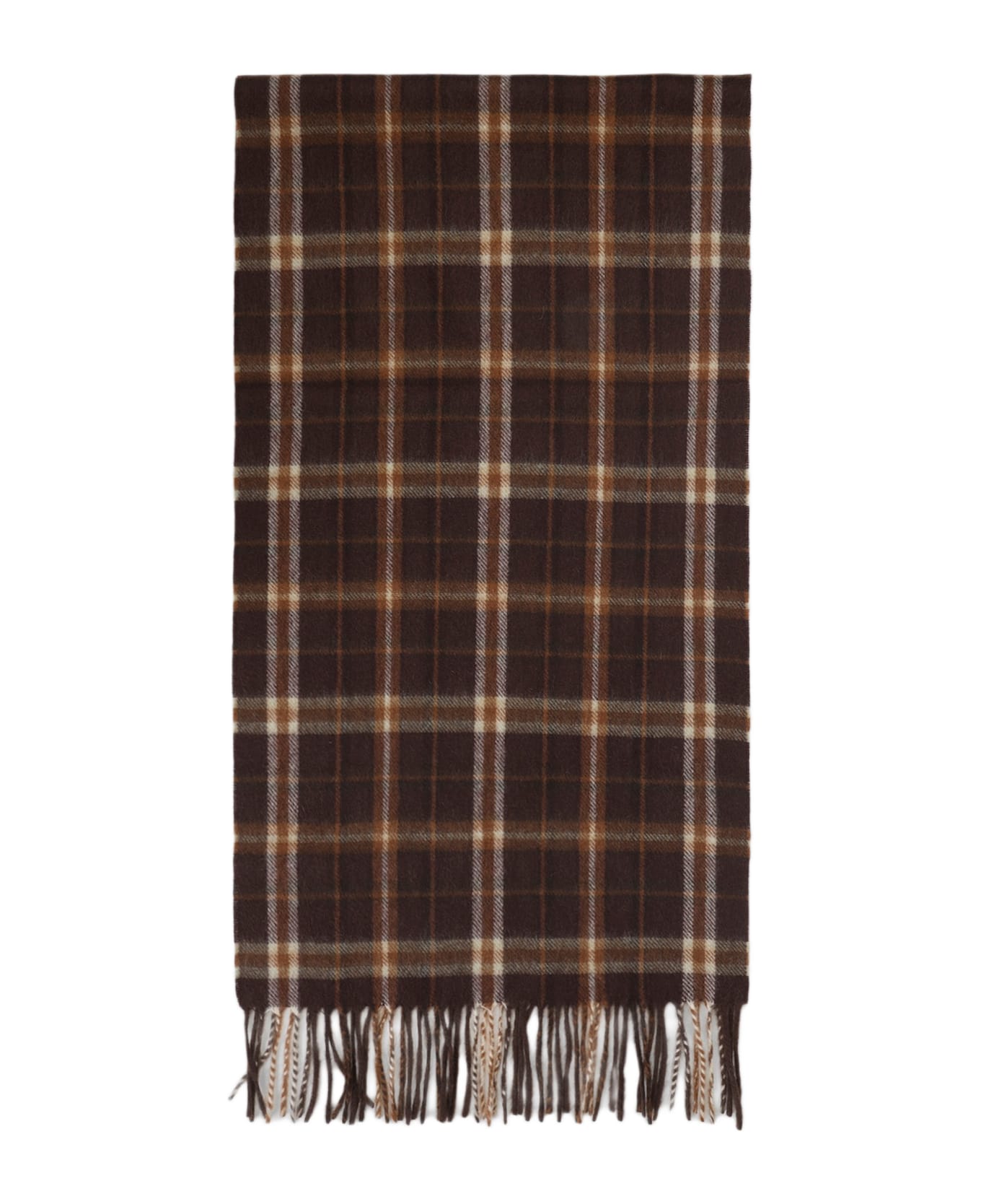 Celine 35x190cm Scarf - Cv Brown Camel Vanilla