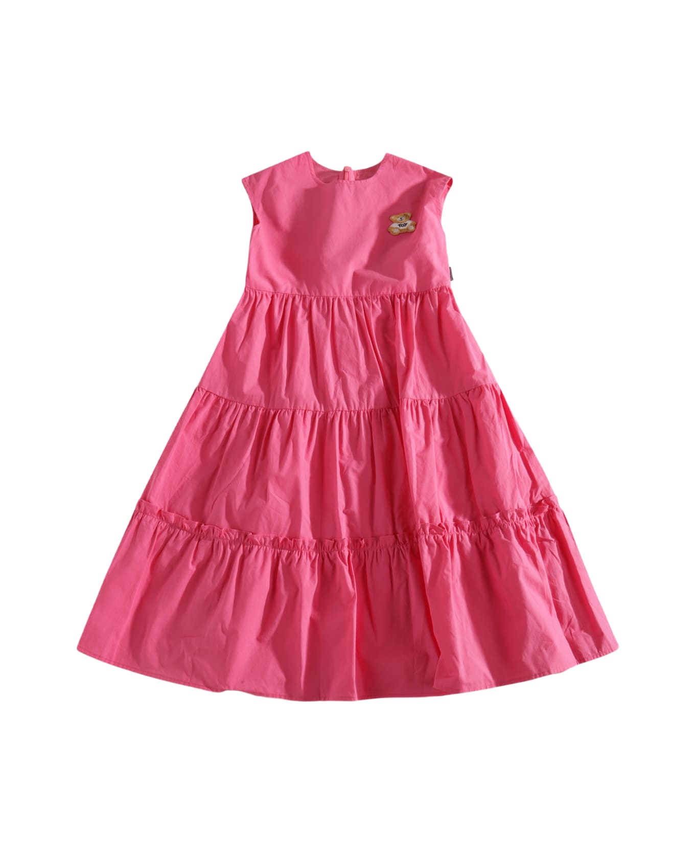 Moschino Pink Cotton Dress - AZALEA PINK