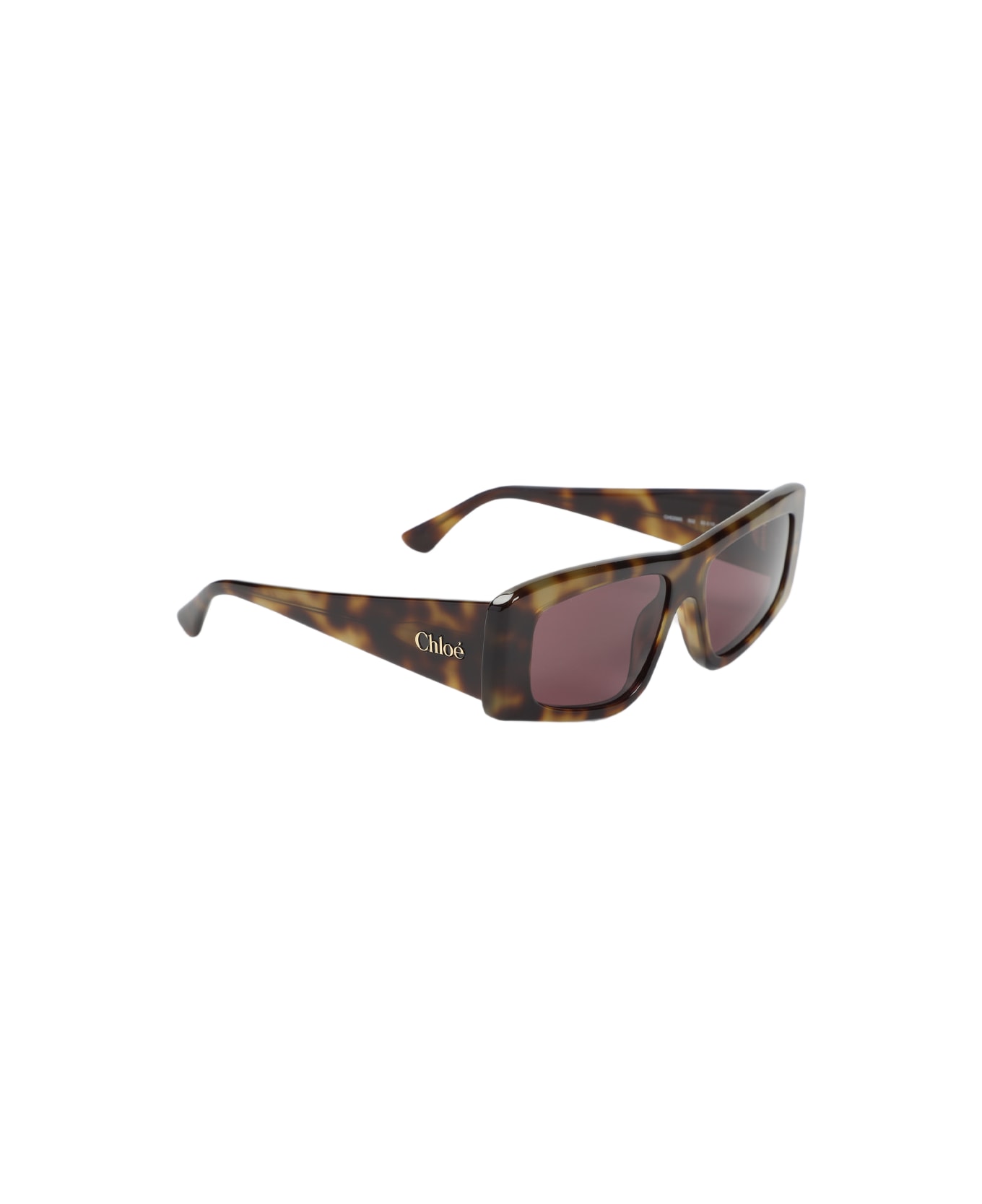 Chloé Eyewear Acetate Sunglasses - Havana Havana Violet