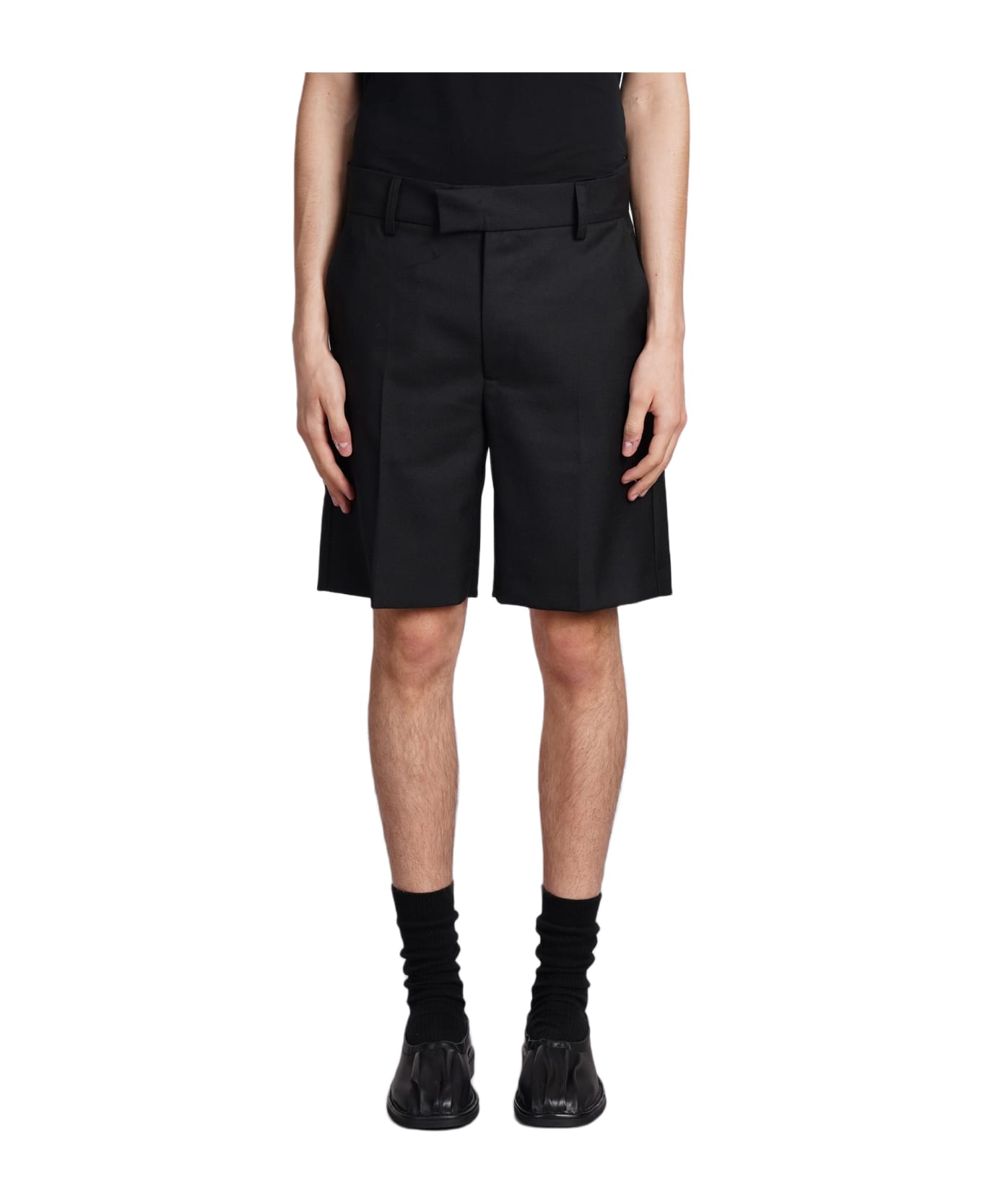Séfr Shorts In Black Polyester - black