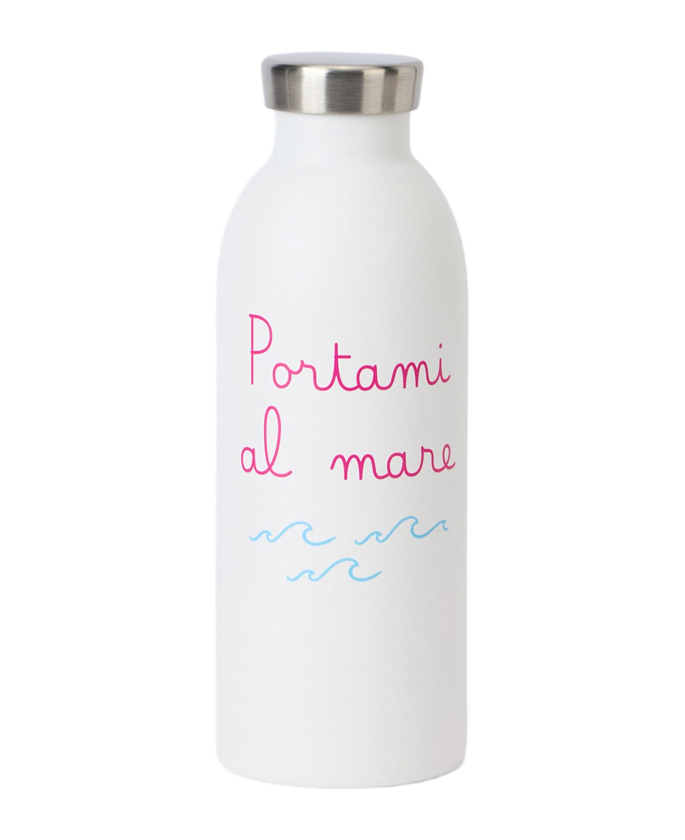 MC2 Saint Barth 24bottles 500ml Bottle With Portami Al Mare Print | 24 Bottles Special Edition - WHITE
