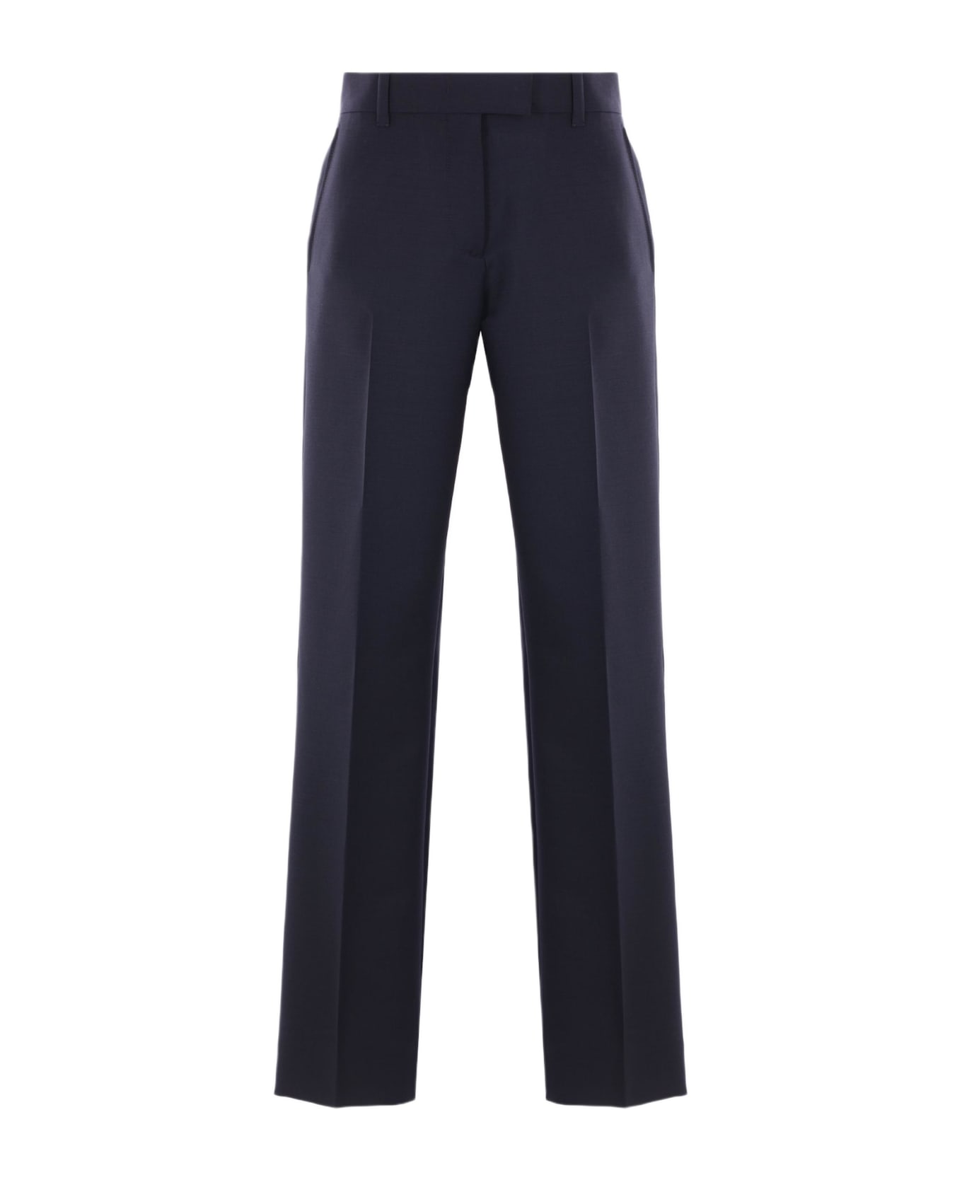 Miu Miu Kid Mohair Trousers - NAVY