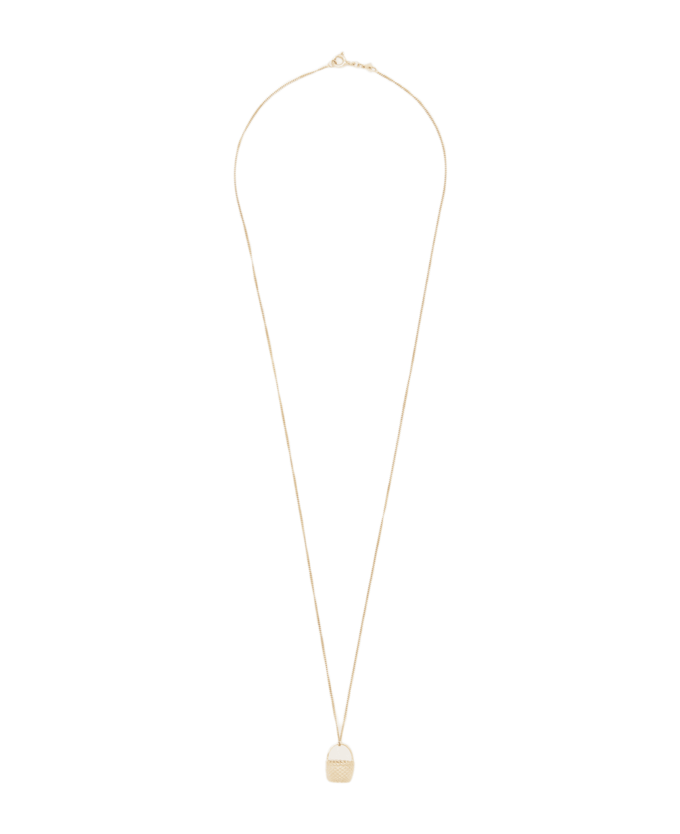 Aliita 9k Gold Picnic Necklace - Golden ネックレス