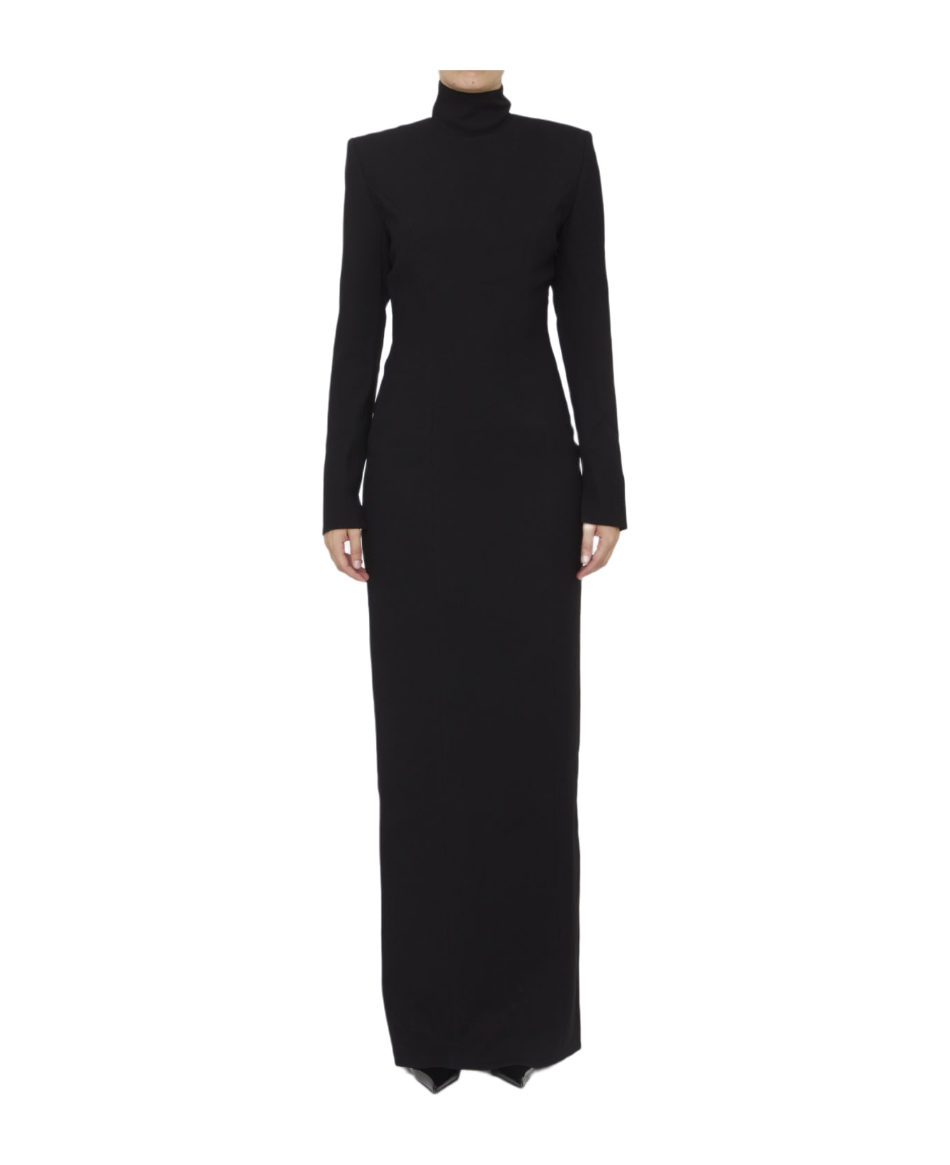 Monot Cut-out Long Dress - BLACK ワンピース＆ドレス