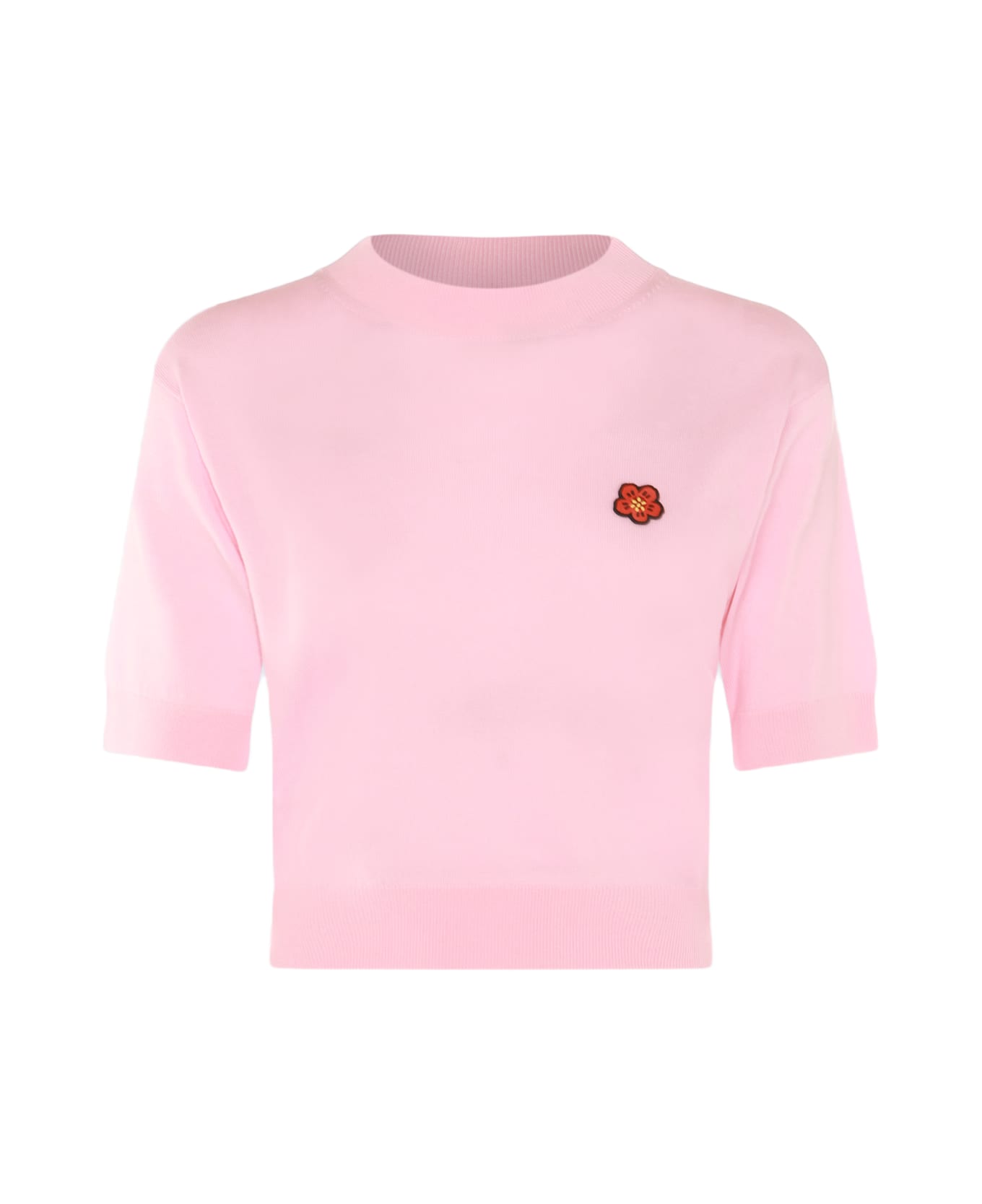 Kenzo Pink Wool Knitwear - FADED PINK