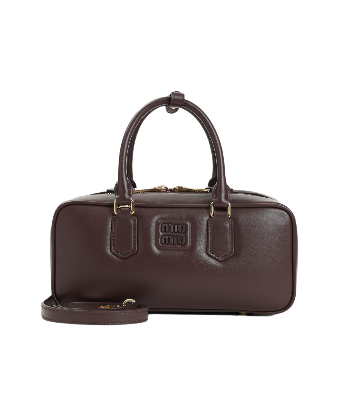 Miu Miu Arcadie Smooth Shoulder Bag - Nbl Radica