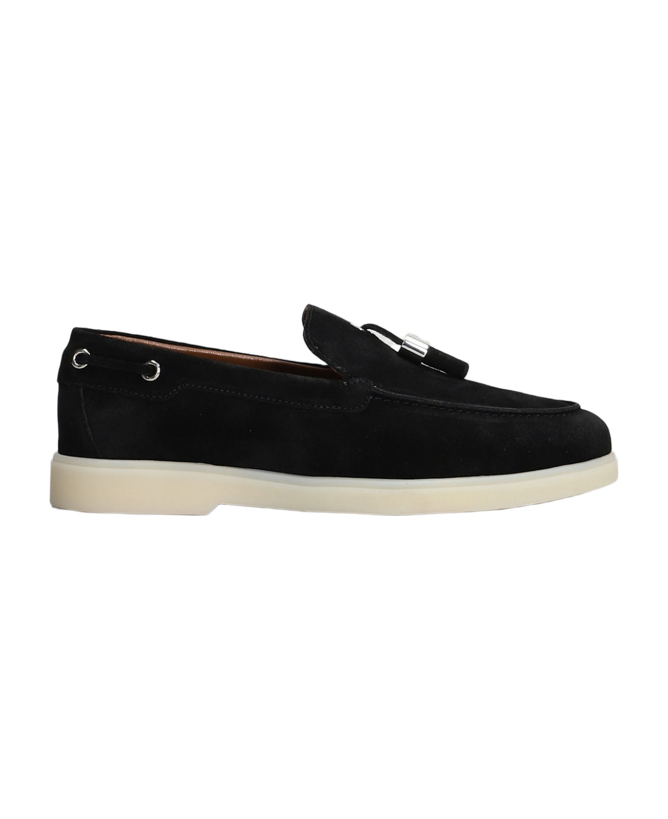 Giuseppe Zanotti The Maui Loafers In Black Suede - black