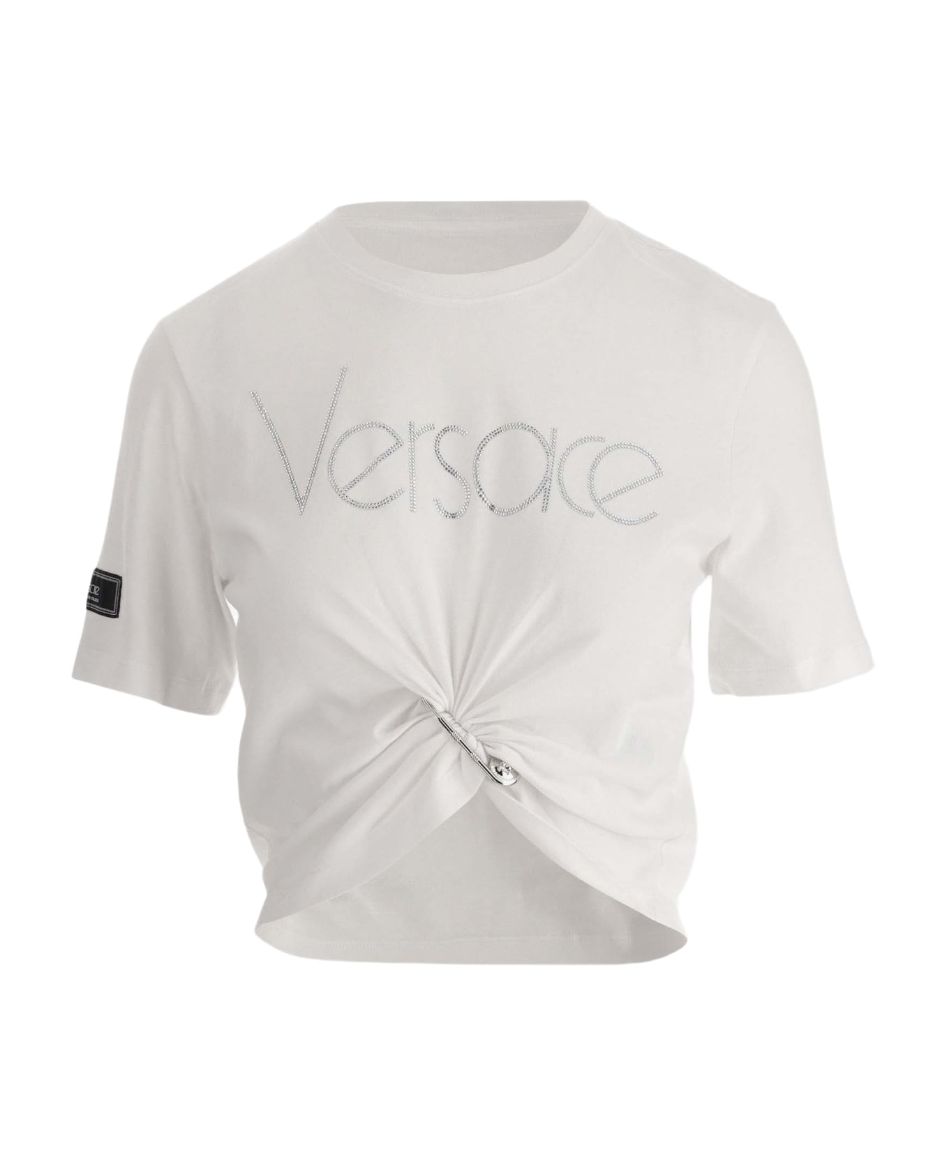 Versace 1978 Re-edition T-shirt With Logo - White Tシャツ