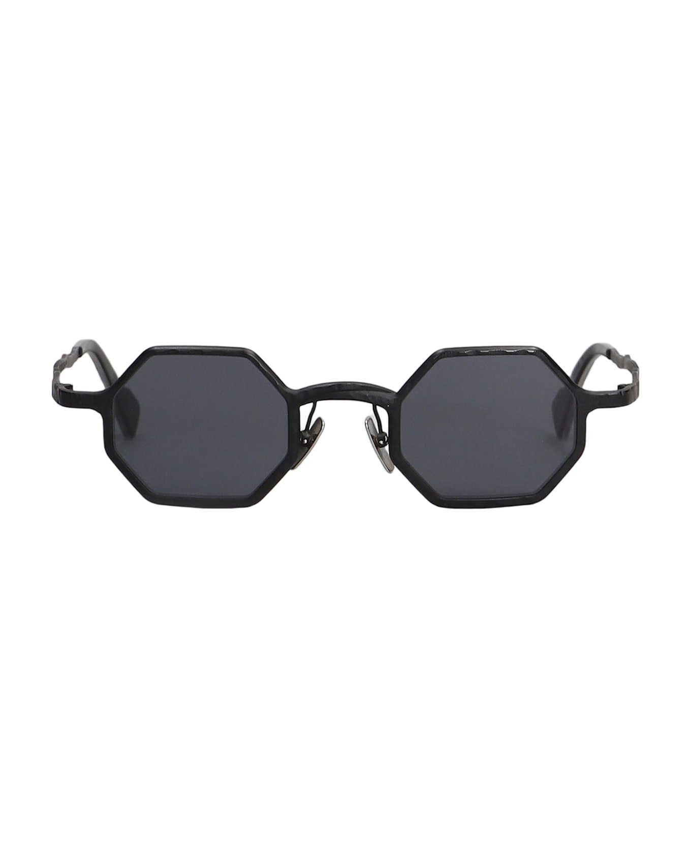 Kuboraum Z19 Sunglasses In Black Metal Alloy - black